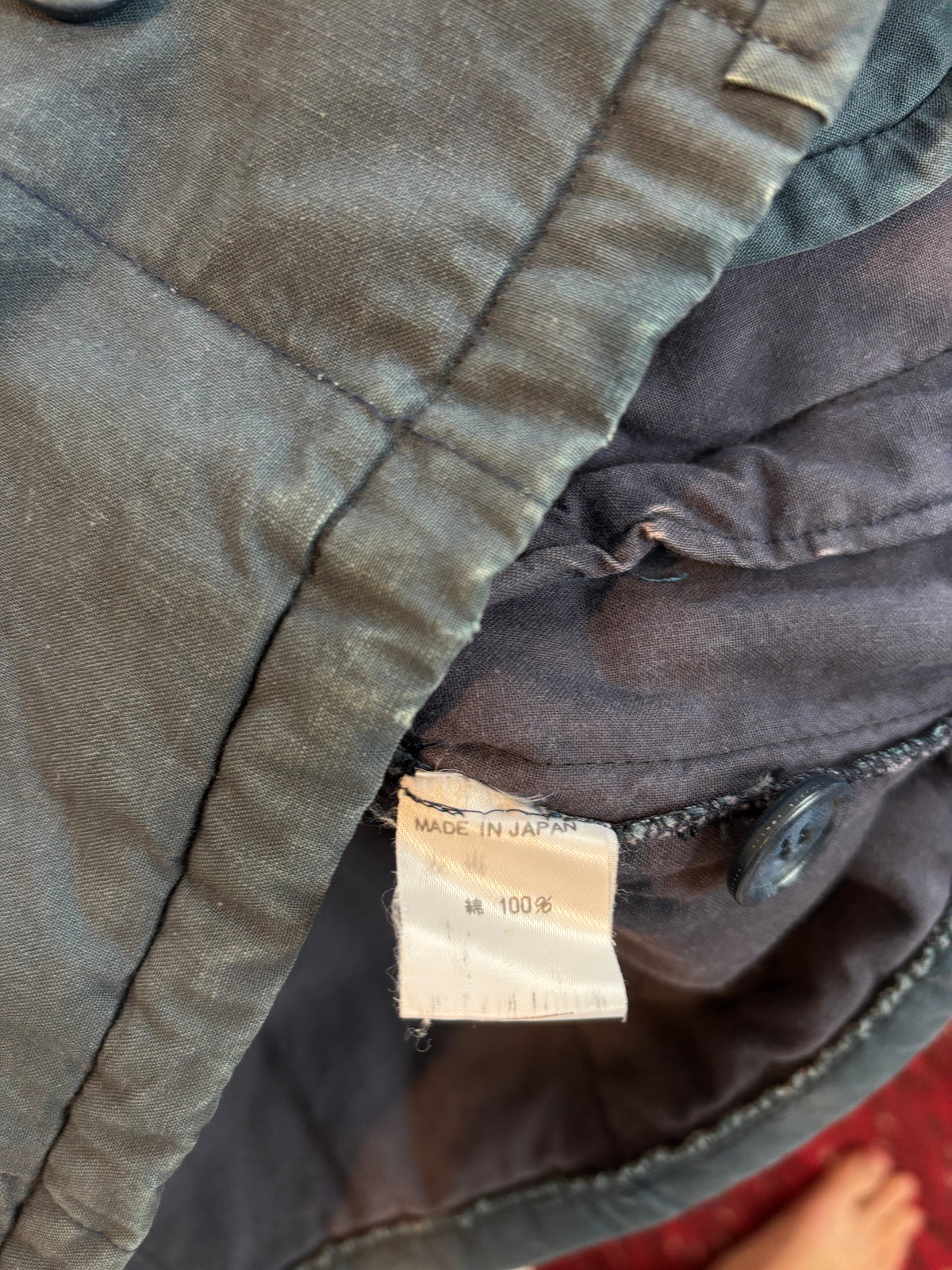 Y's by Yohji Yamamoto 1970s Teal Cotton Jacket