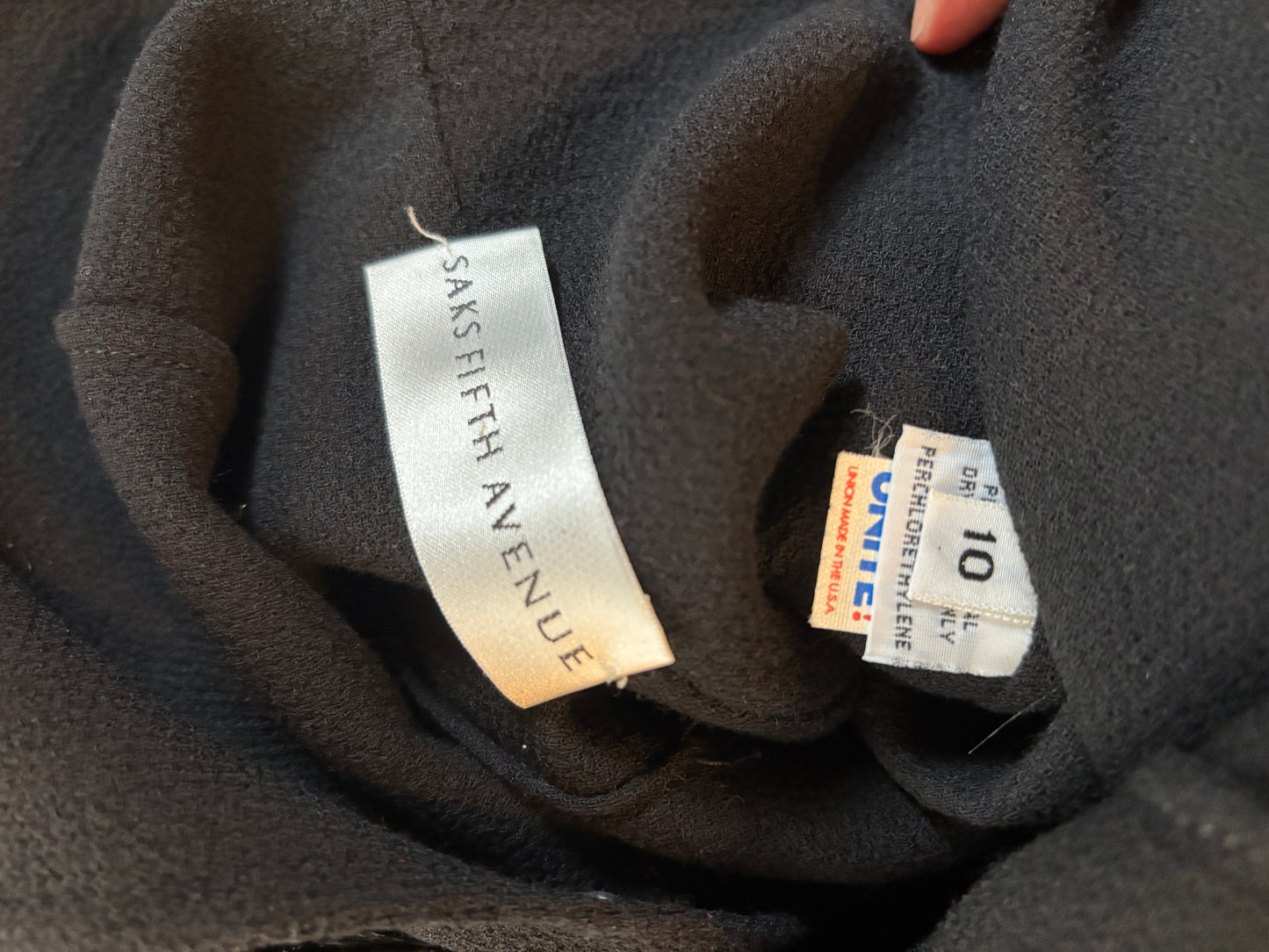 Bill Blass Spring/Summer 2000 Black Raffia Trimmed Jacket