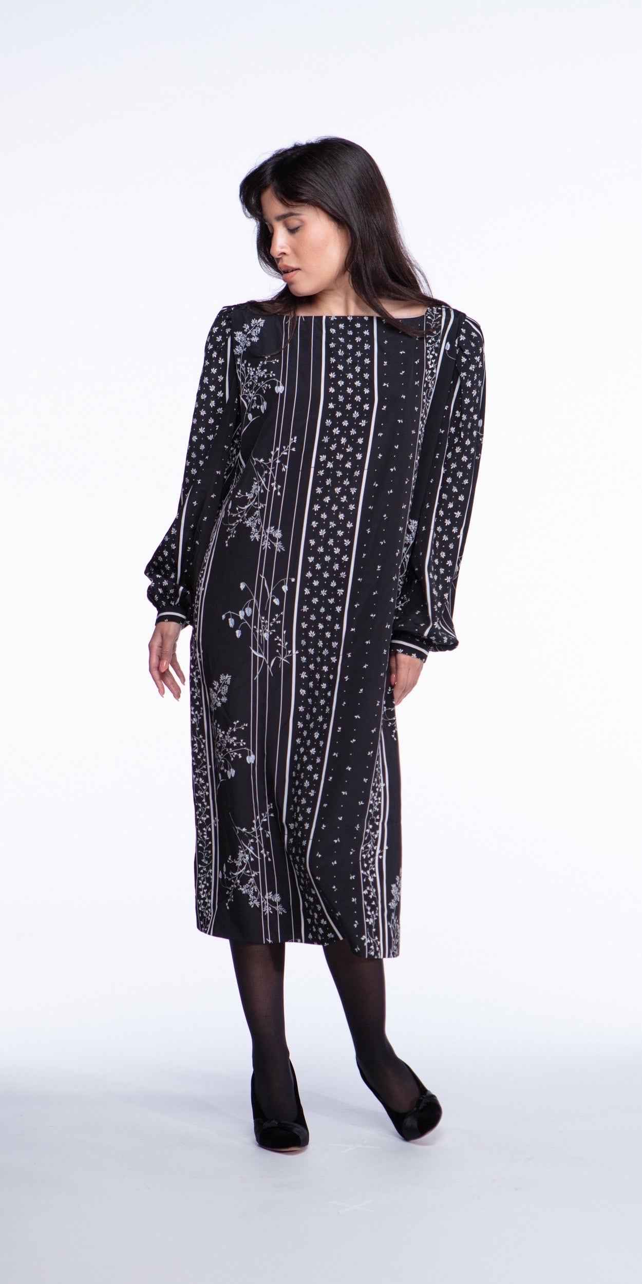 Lanvin printed column dress
