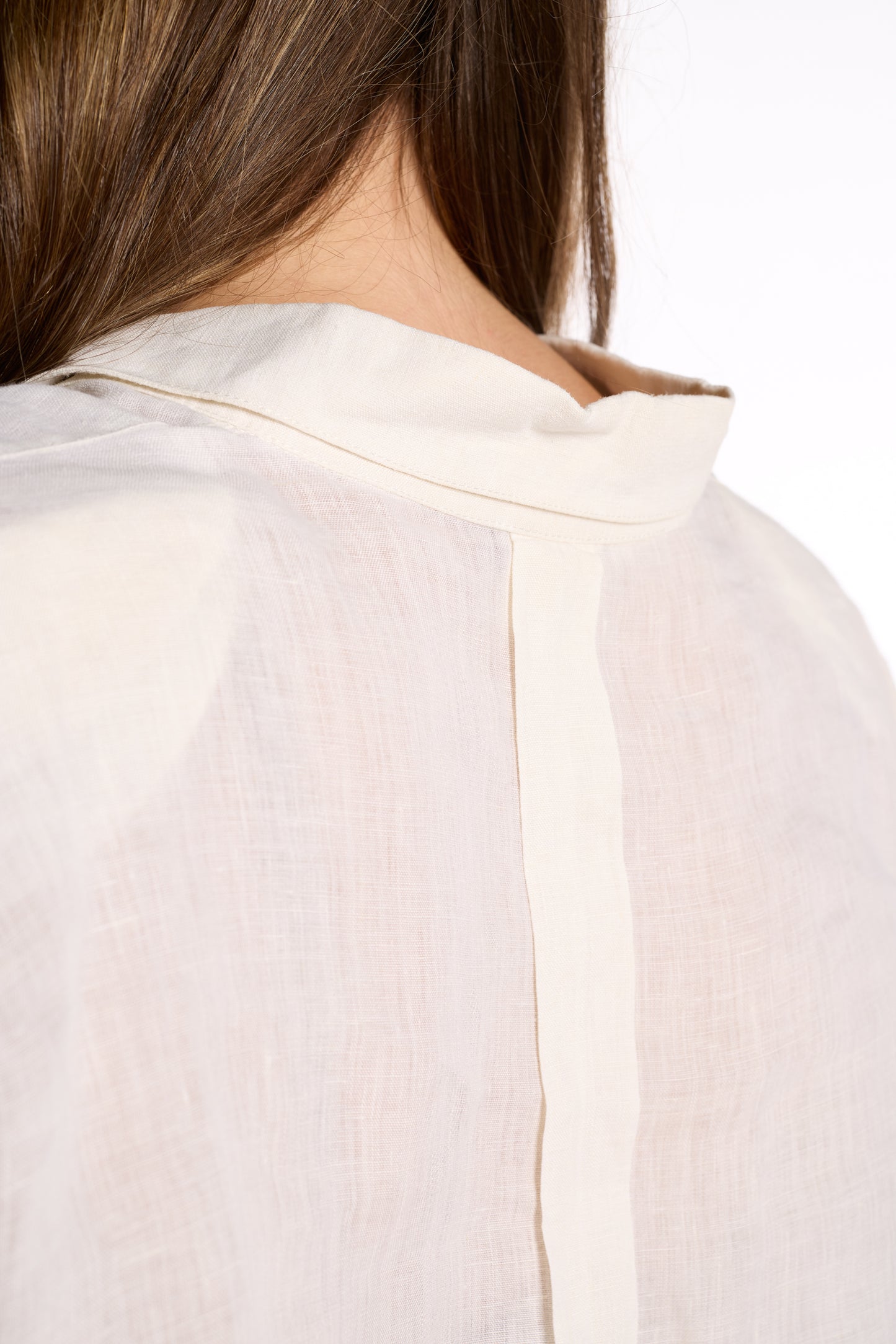 Krizia 1980s sculptural linen shirt
