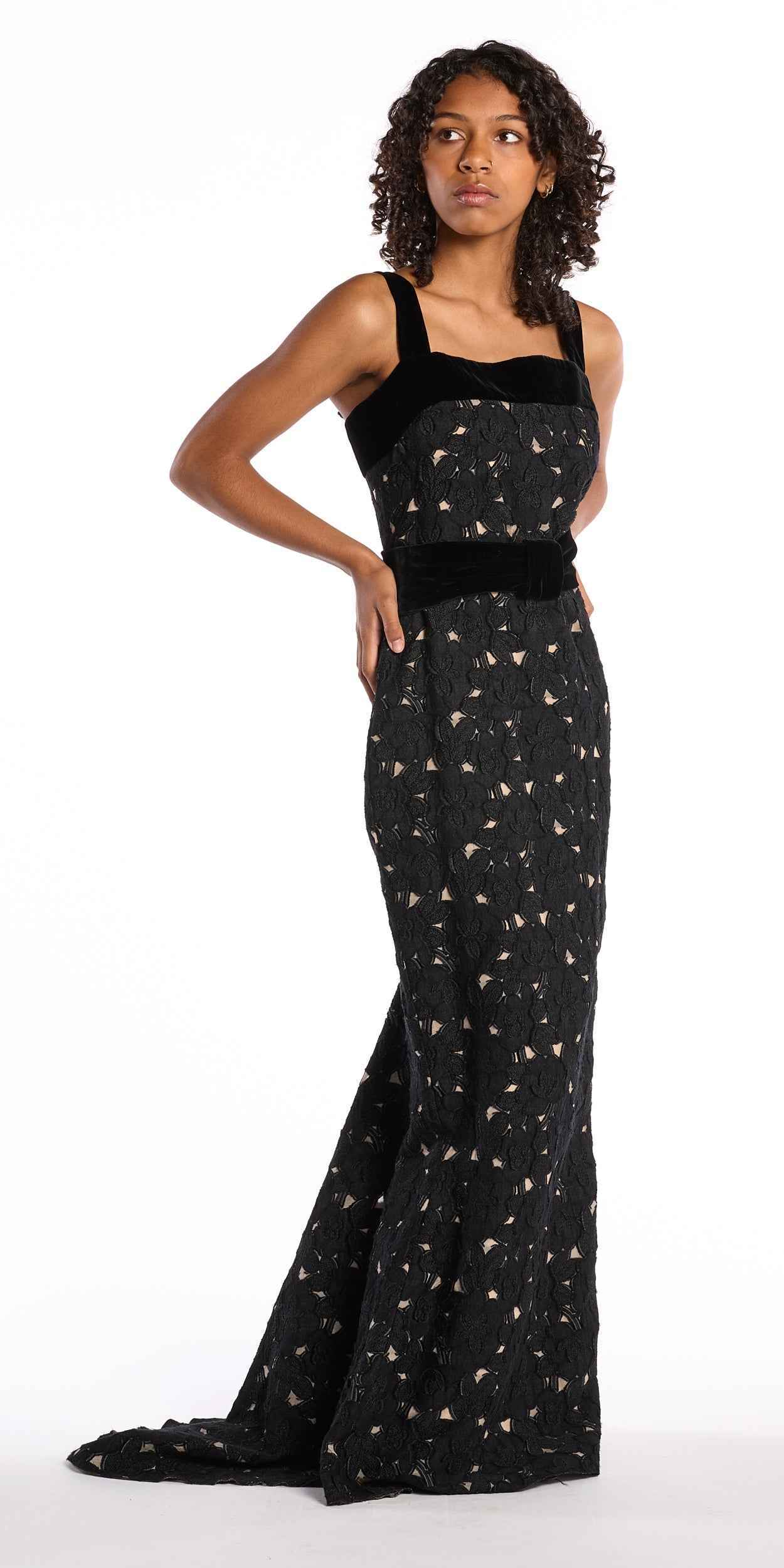 dress with lace winter 2015 Zuhair Murad dress by Zuhair Murad Fall-Winter 2015