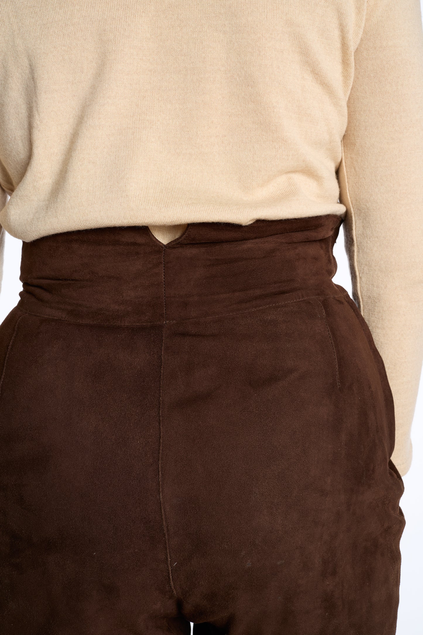 Giorgio Armani 1990s Oatmeal Wool Blend Sweater