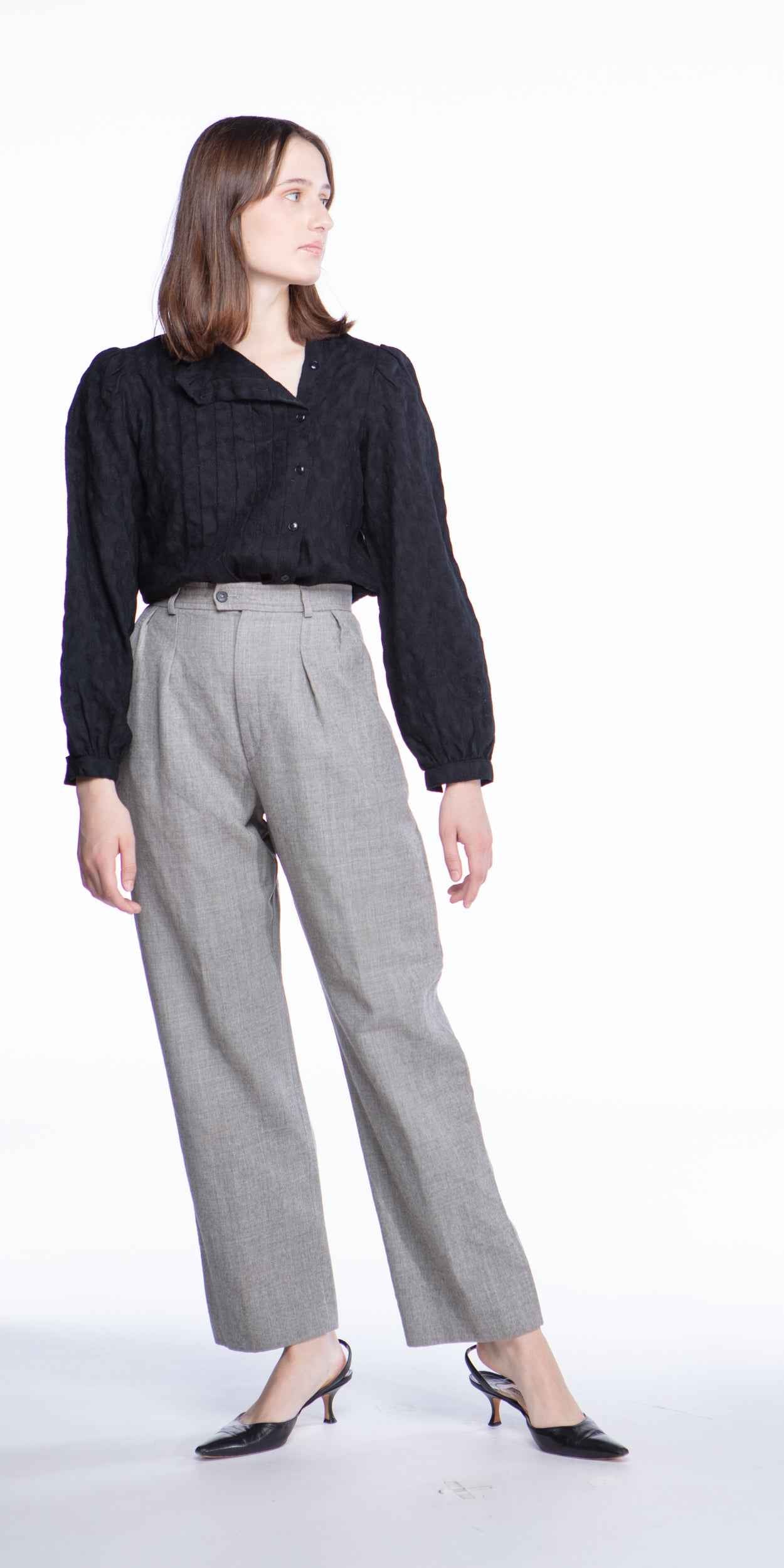 Yves Saint Laurent wool trouser pants