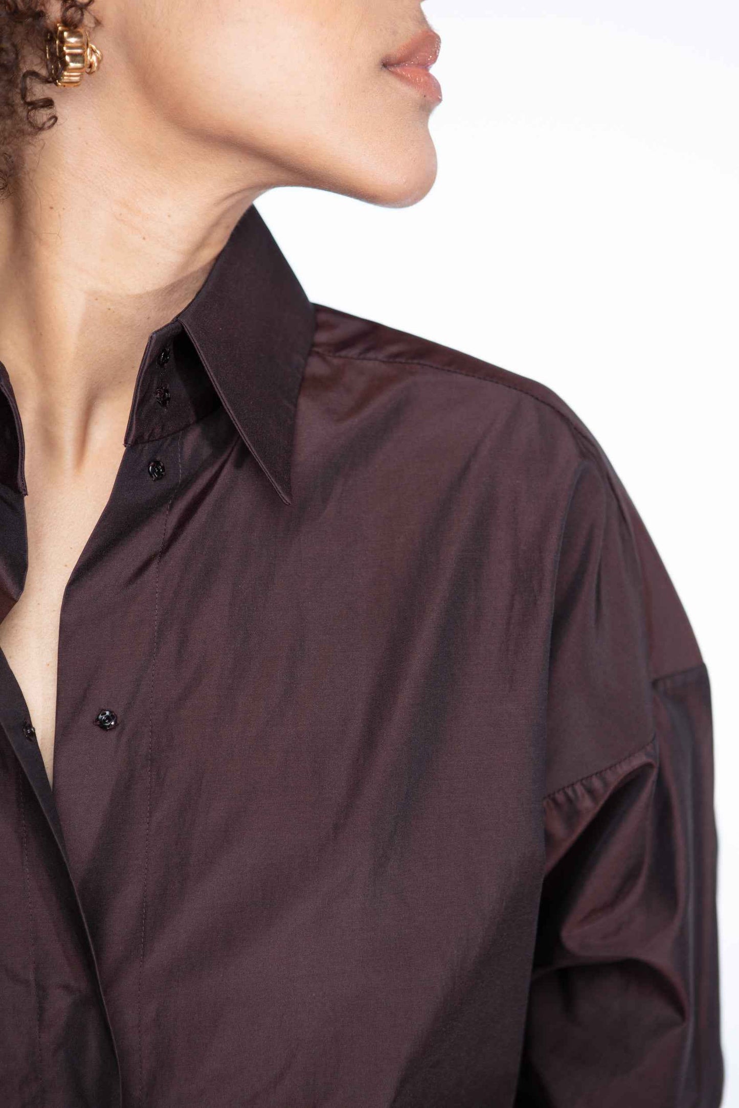 Yves Saint Laurent silk-cotton shirt