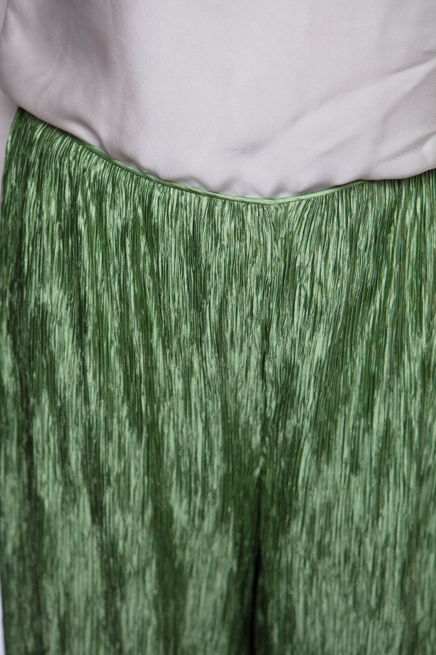 Mary McFadden plissé pants