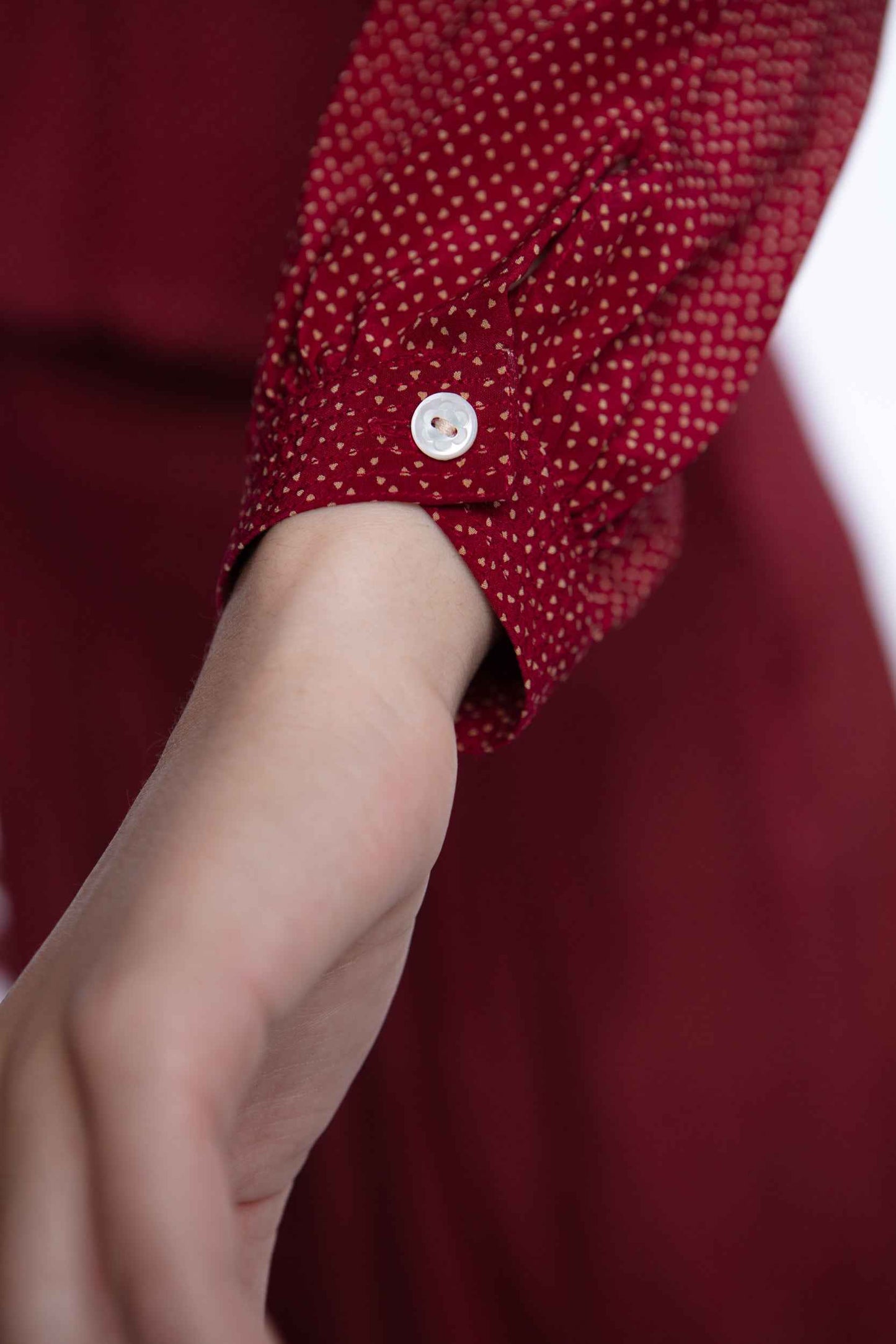 Cacharel silk printed dress