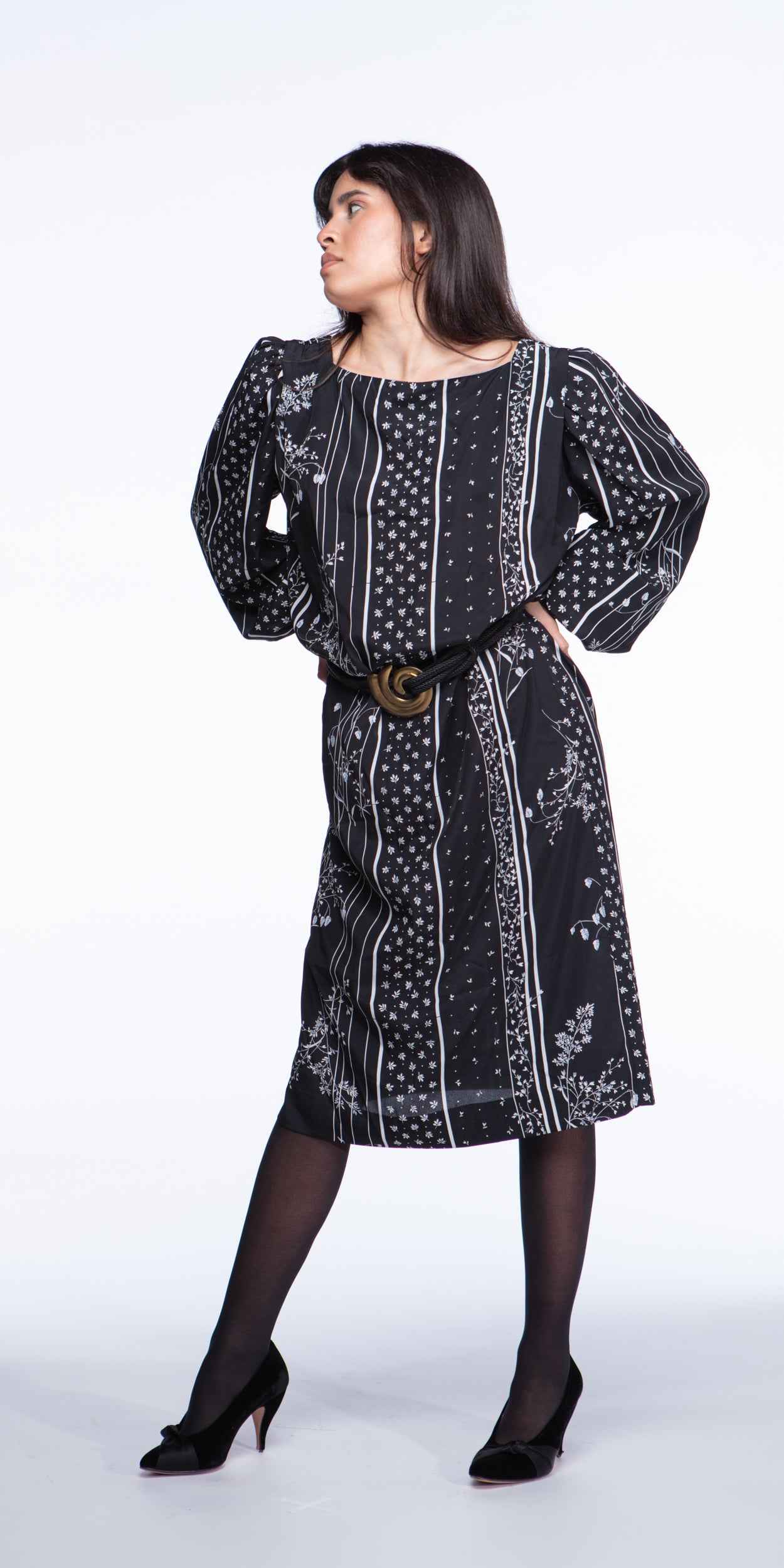 Lanvin printed column dress