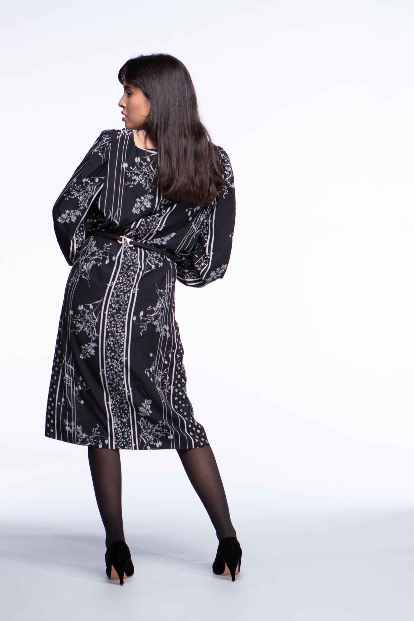 Lanvin printed column dress