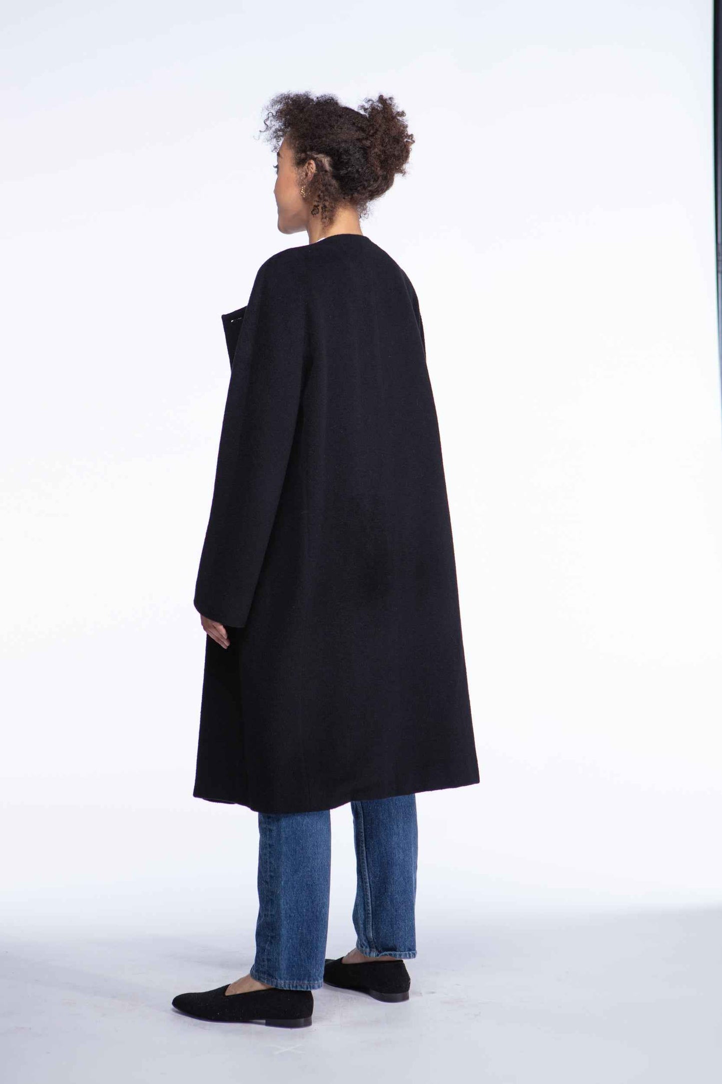 Gianfranco Ferre Studio collarless coat