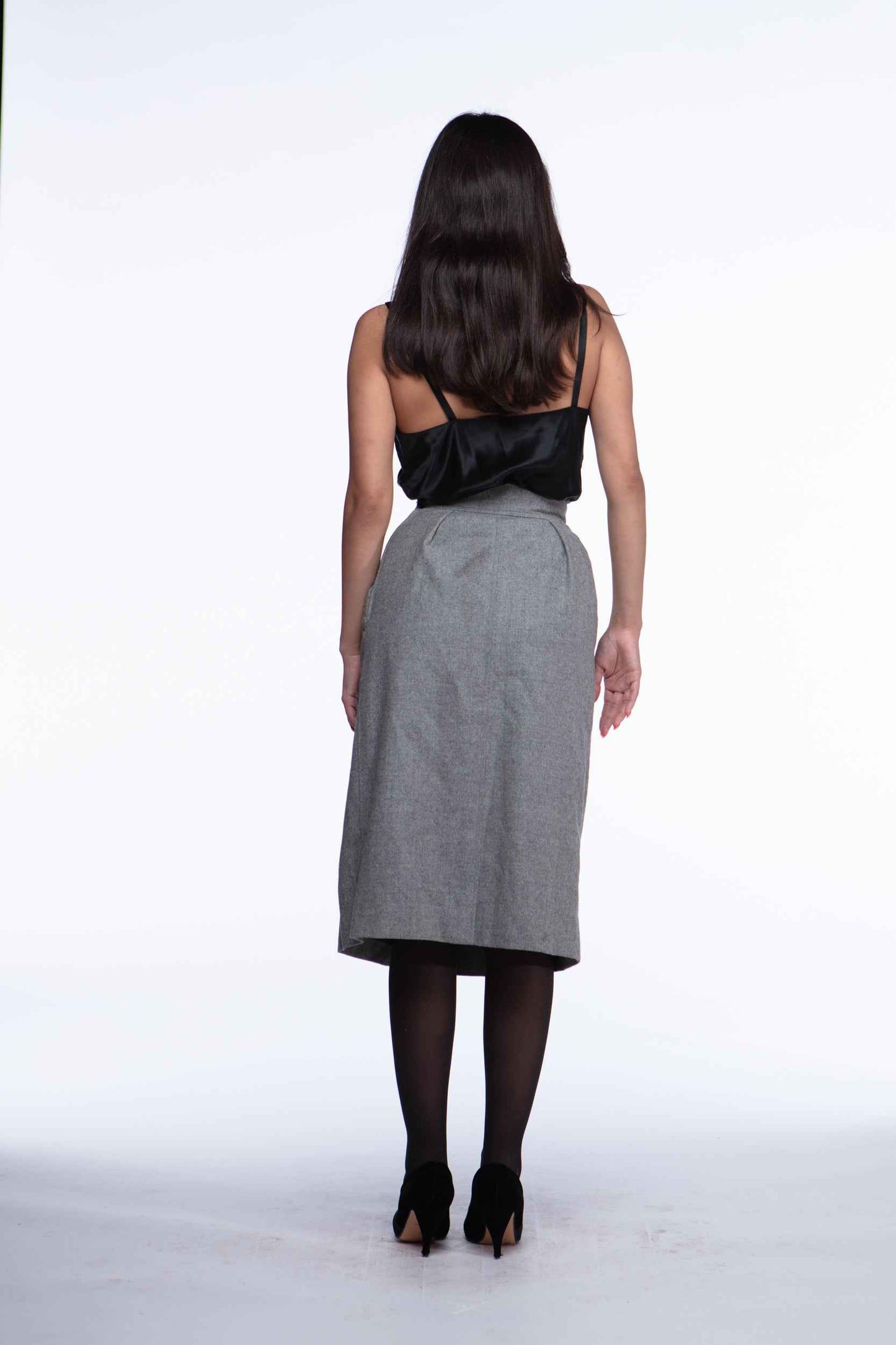 Yves Saint Laurent wool skirt
