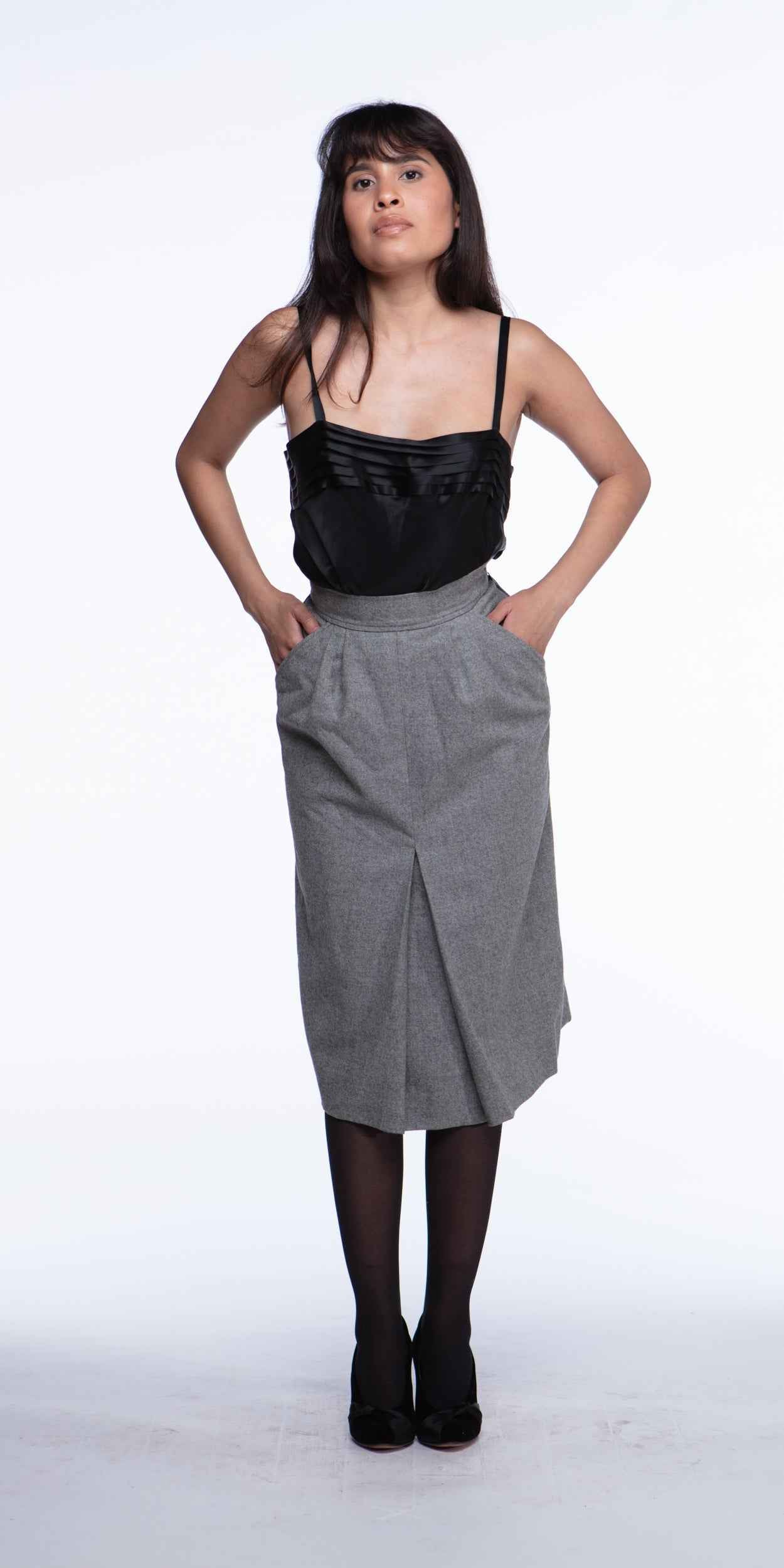 Yves Saint Laurent wool skirt