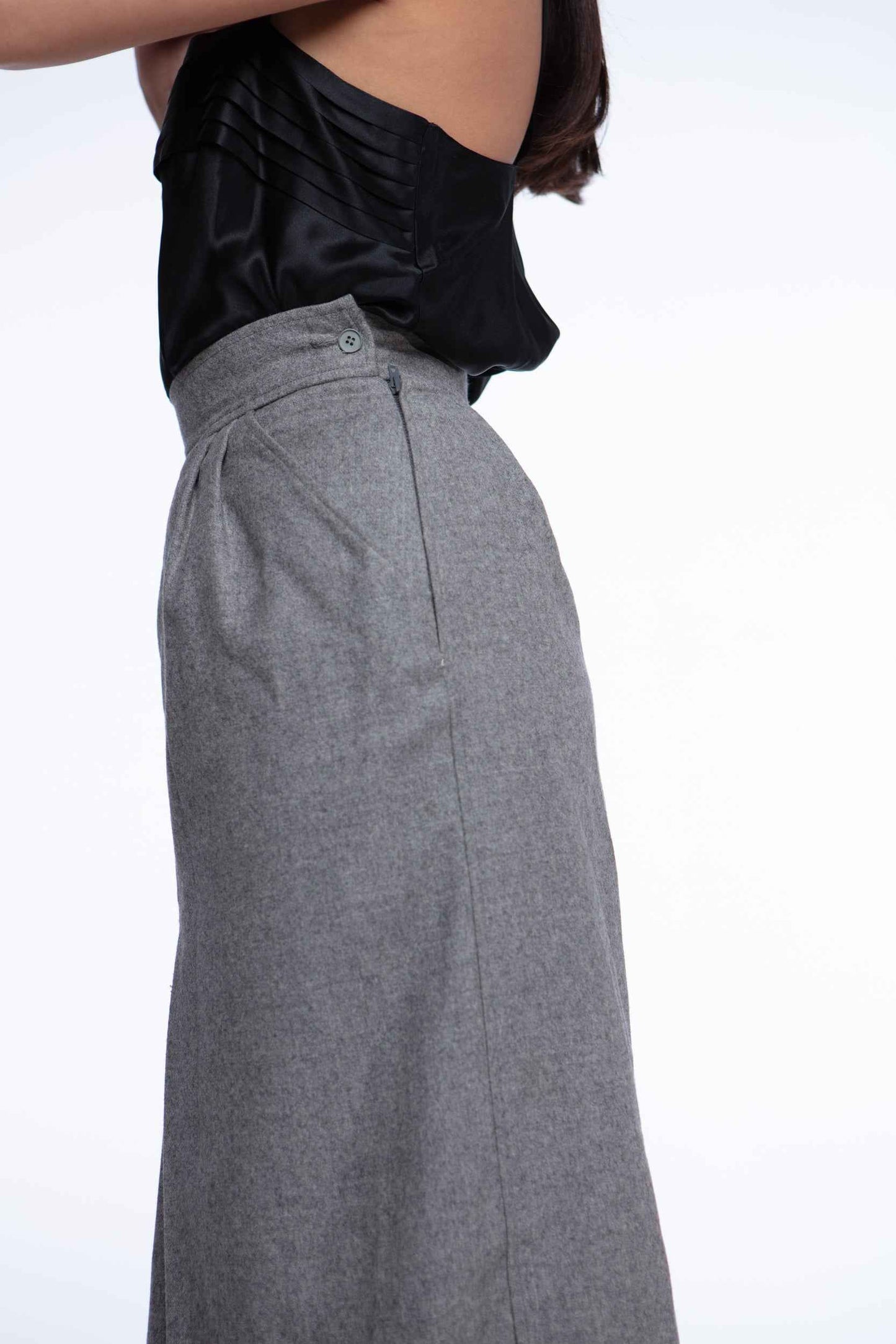Yves Saint Laurent wool skirt