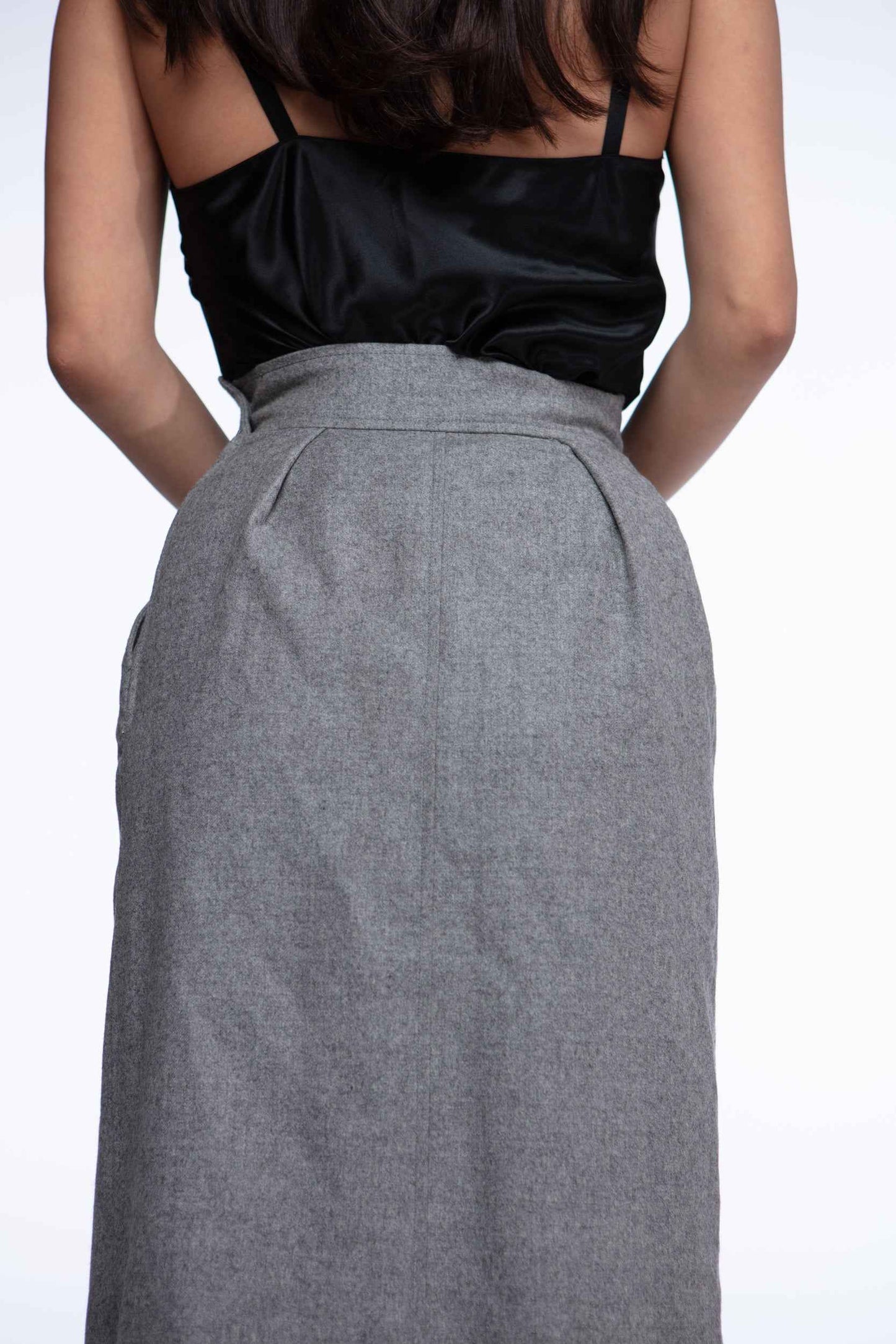 Yves Saint Laurent wool skirt