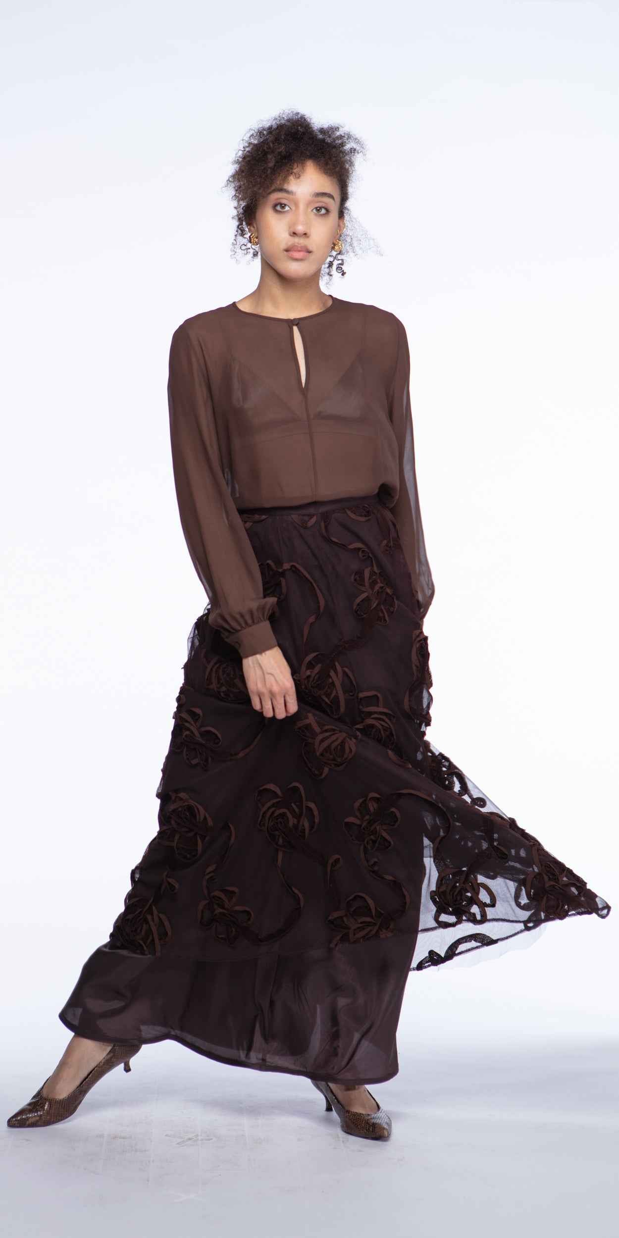 Valentino chiffon blouse