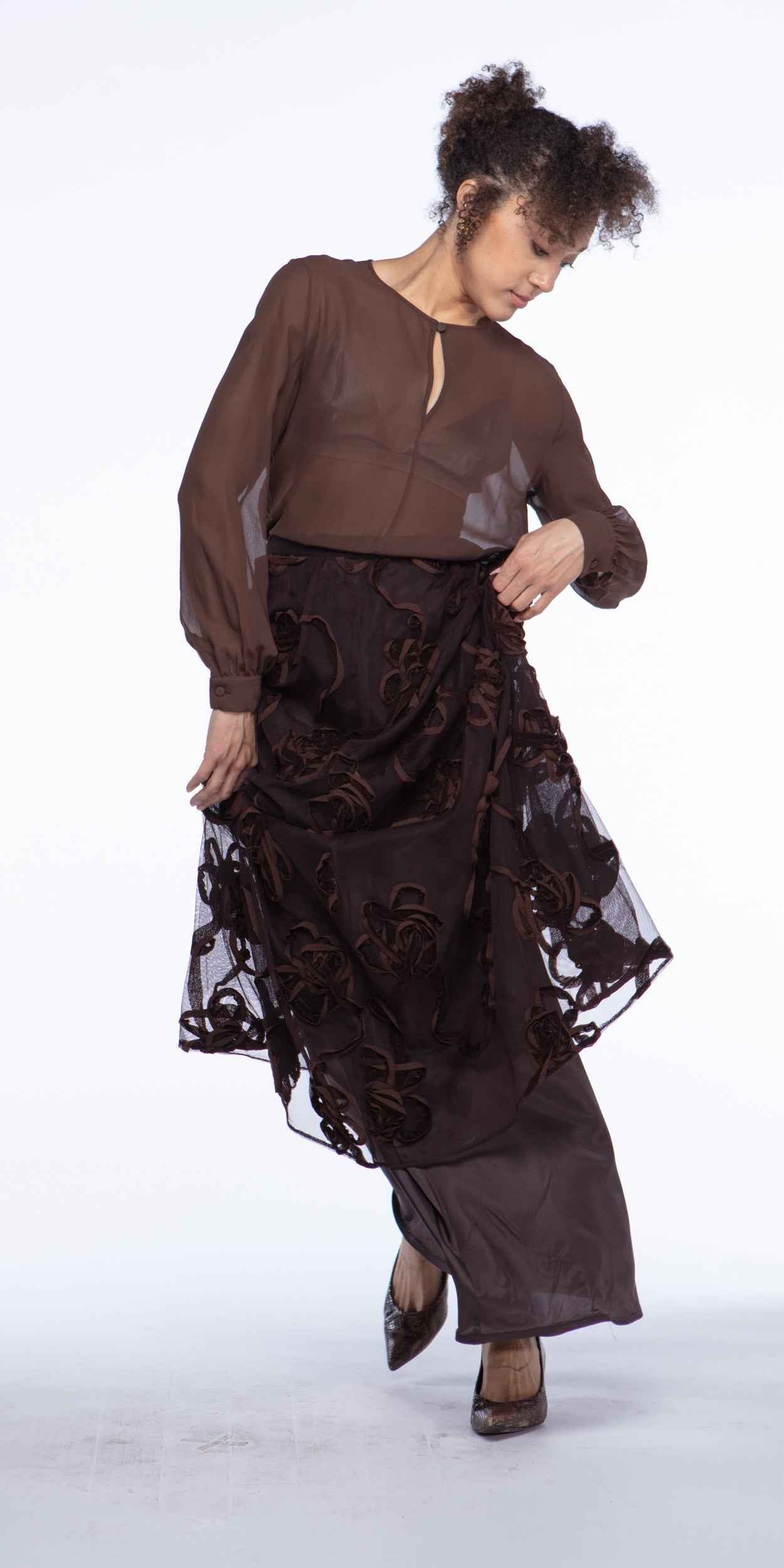 Valentino chiffon blouse