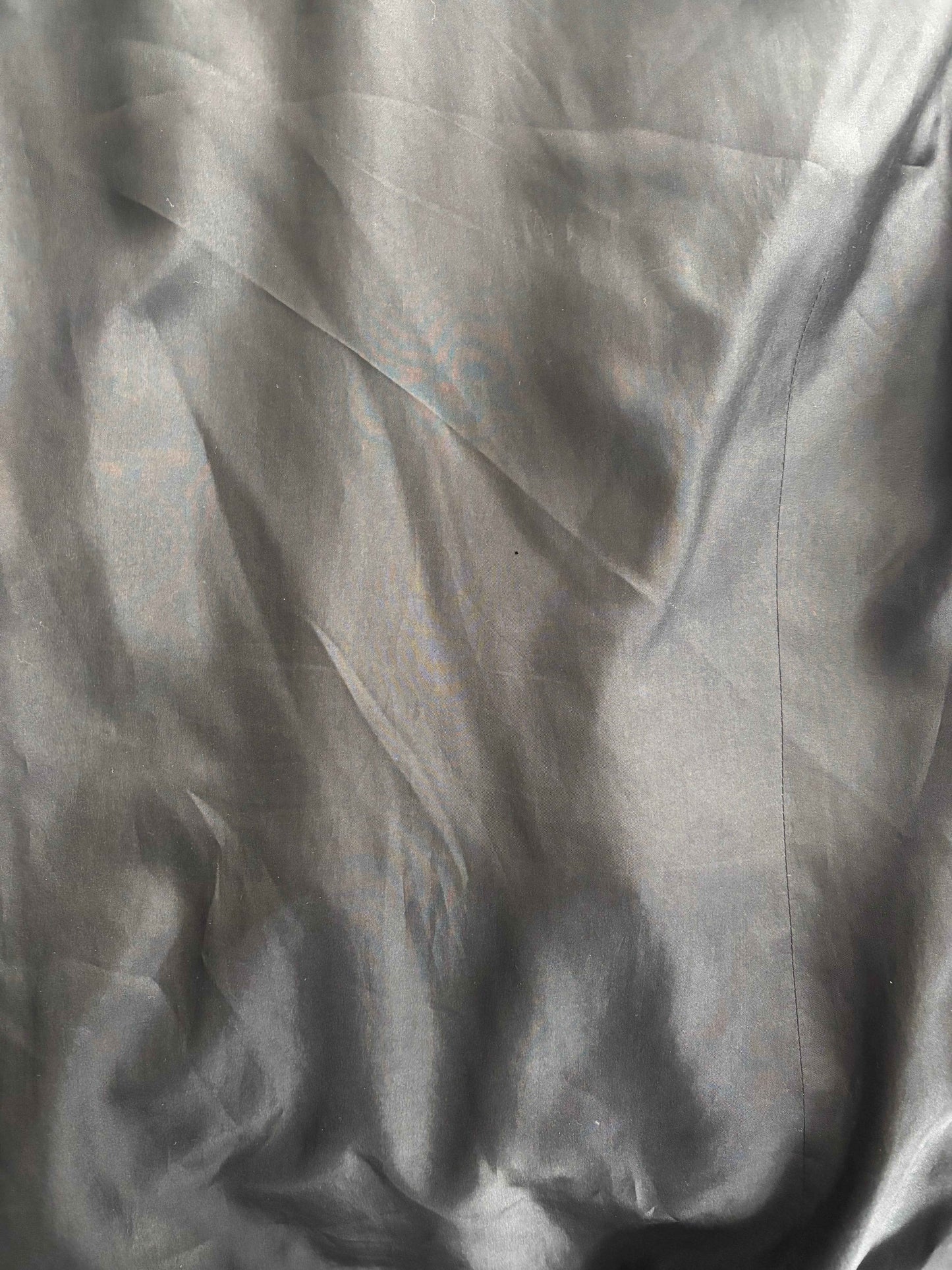 Ted Lapidus 1970s-1980s Black Silk Button-Up Shirt