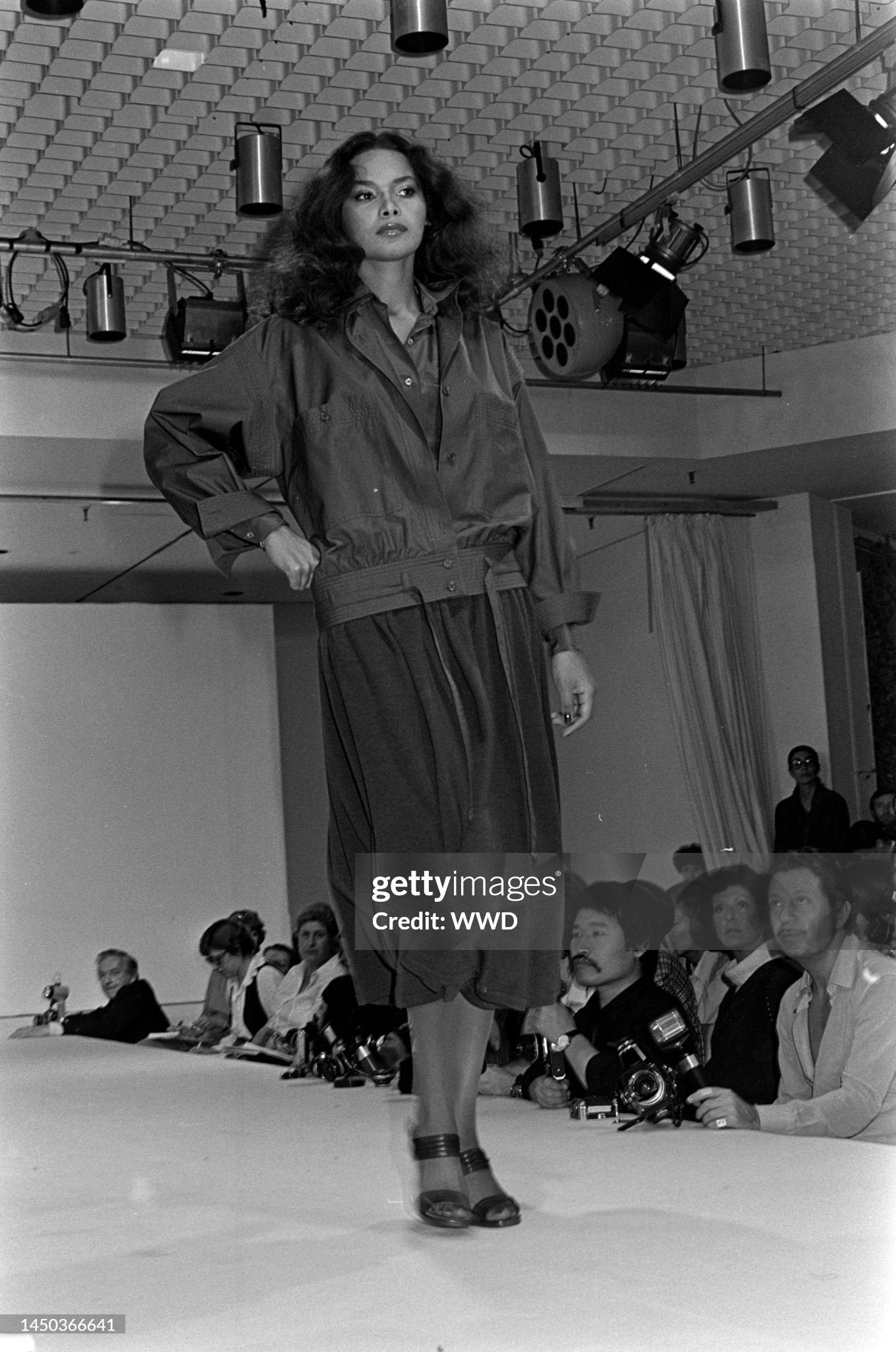 Yves Saint Laurent Spring/Summer 1978 Khaki Cotton Suit Ensemble