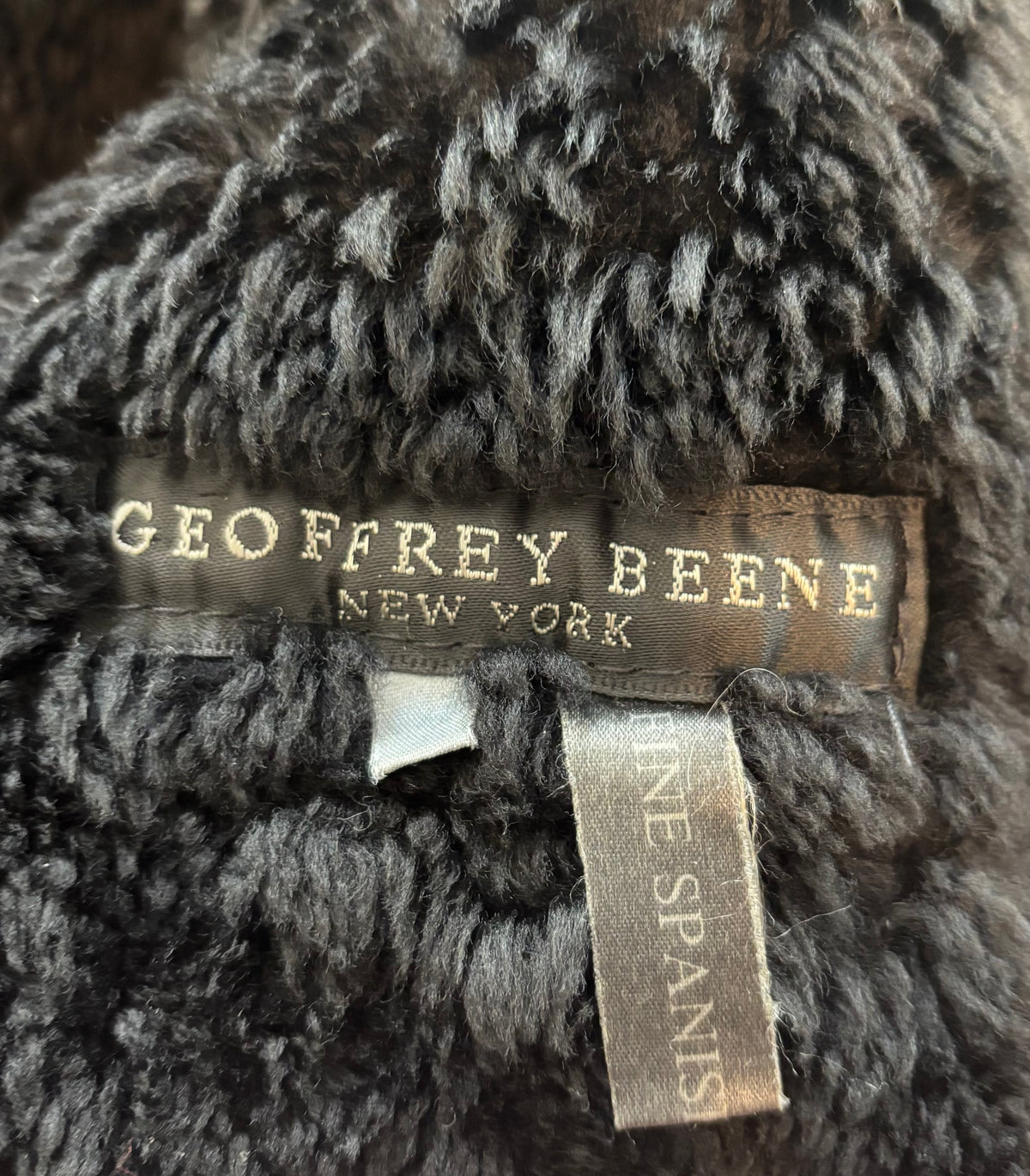 Geoffrey Beene 1980s Shearling Coat