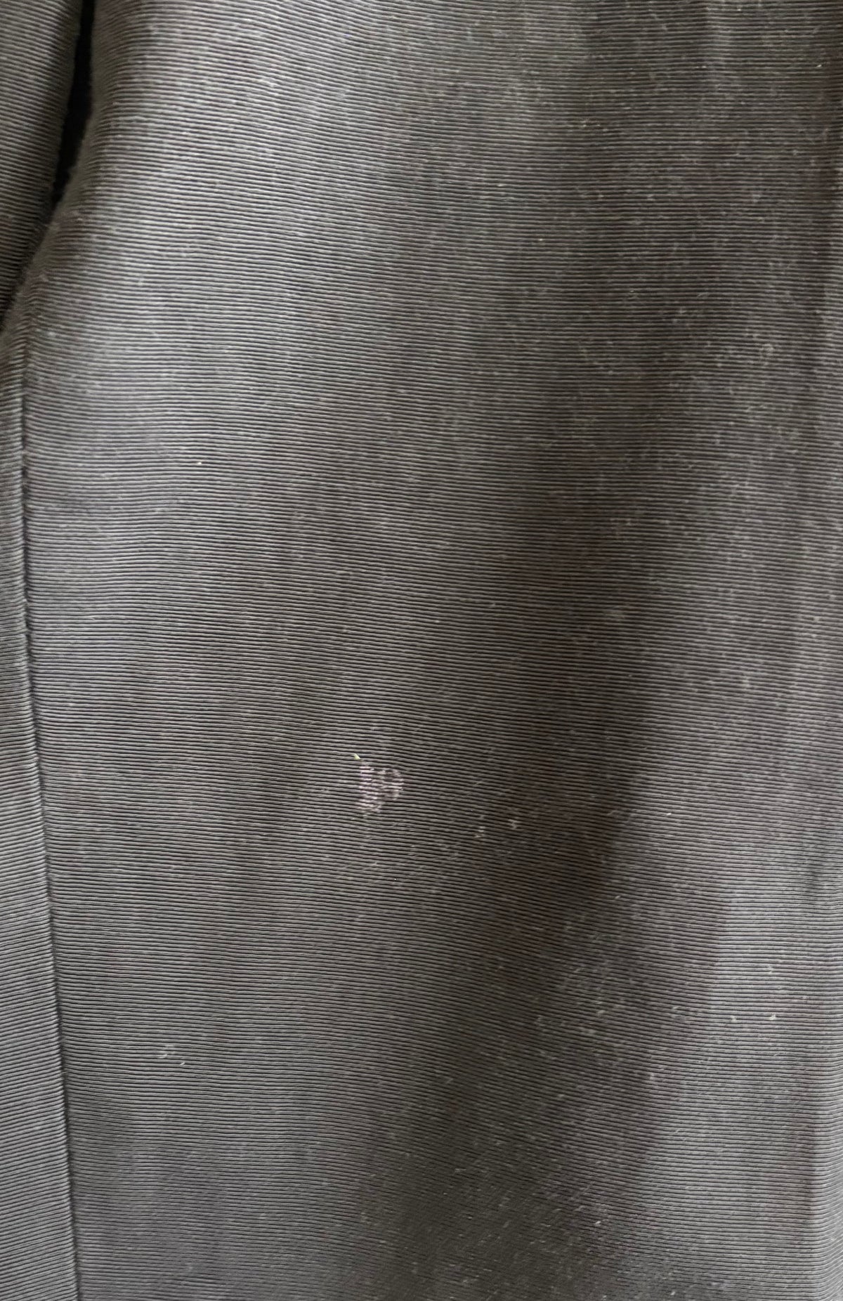 Yves Saint Laurent 1990s Black Moiré Trouser Pants