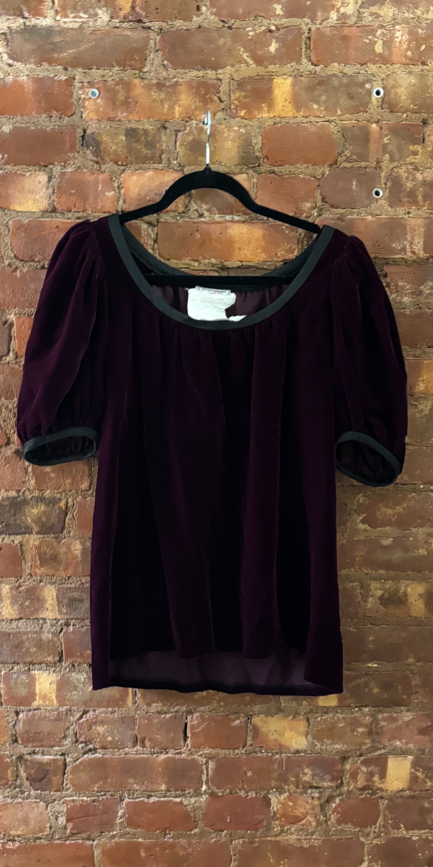 Yves Saint Laurent 1980s Violet Velvet Ensemble