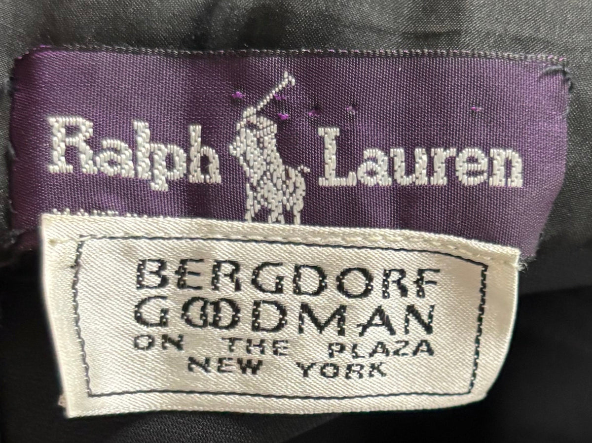 Ralph Lauren Purple Label 1980s-1990s Silk Gown