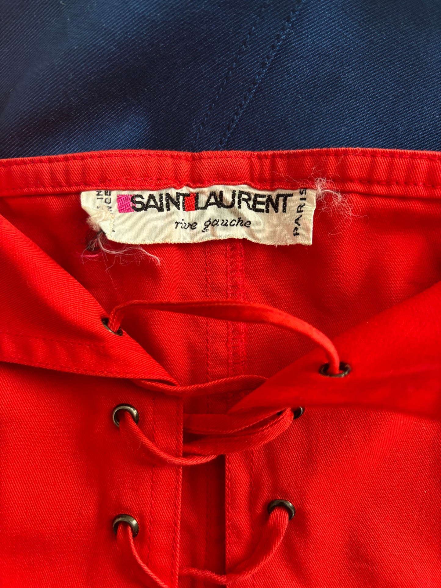 YSL Spring/Summer 1977 Corset Top (Altered by prior owner)