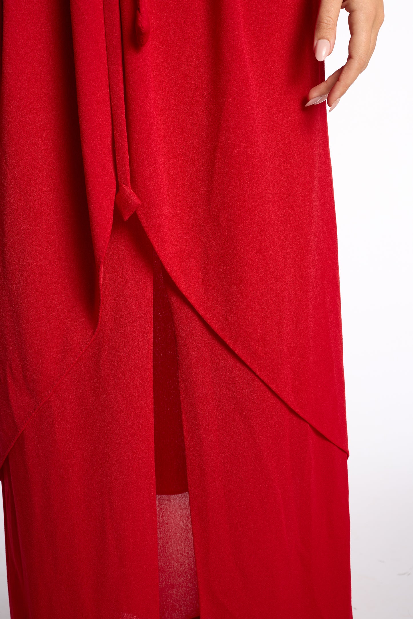 Bill Blass Fall 1976 Crepe Tulip Gown