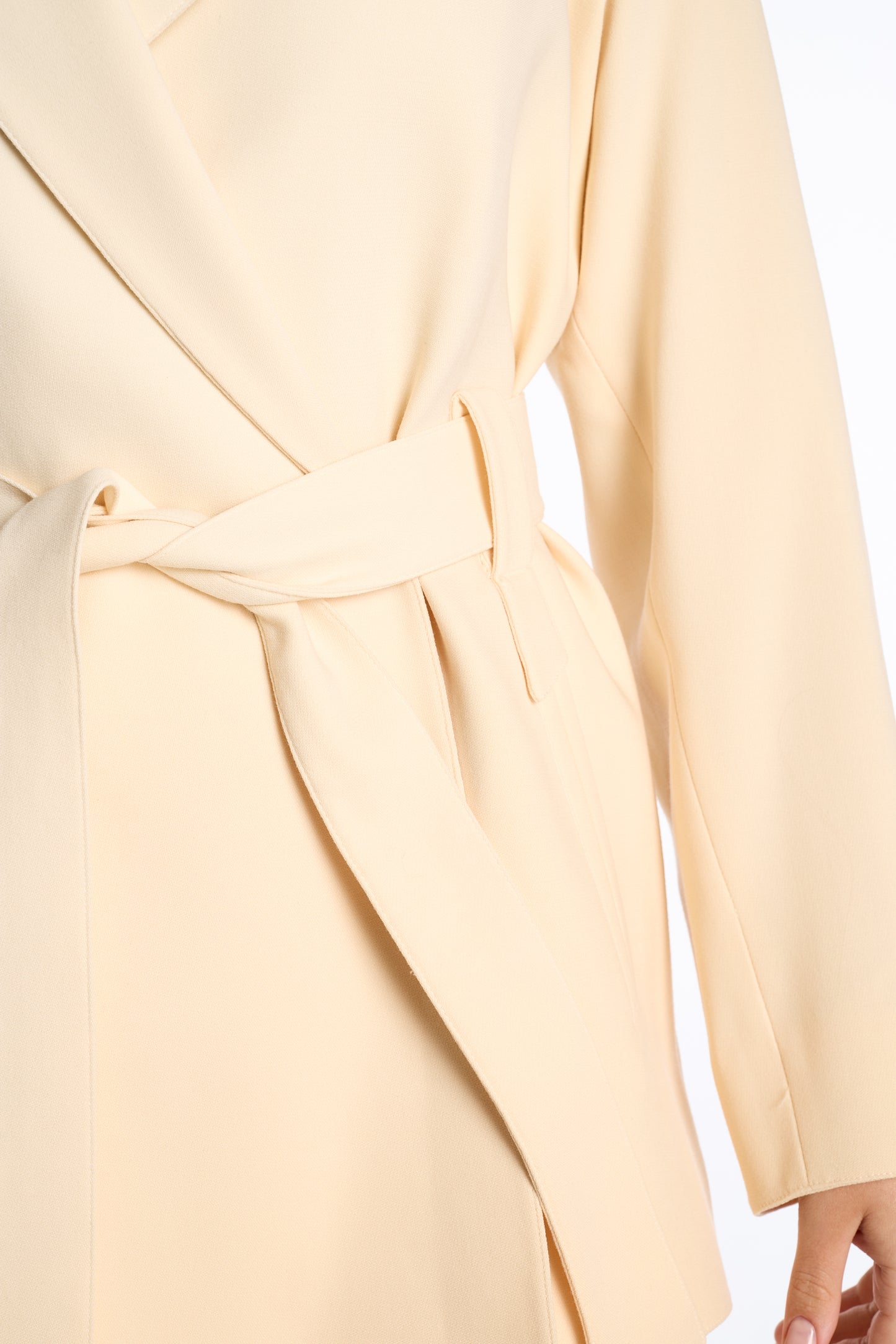 Claude Montana 1980s Ivory Wool Skirt Suit