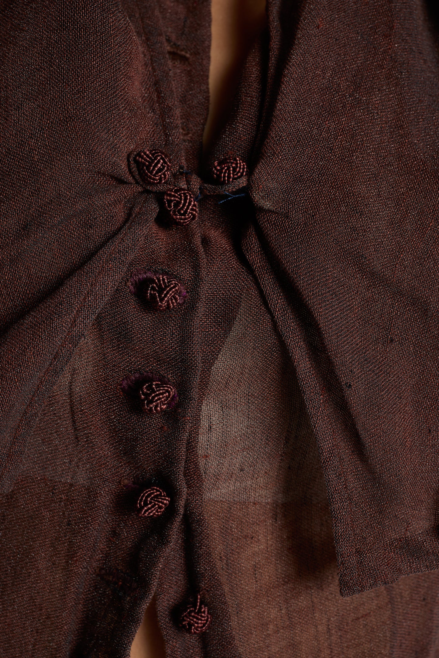 Emanuel Ungaro 1990s Bronze Metallic Blouse