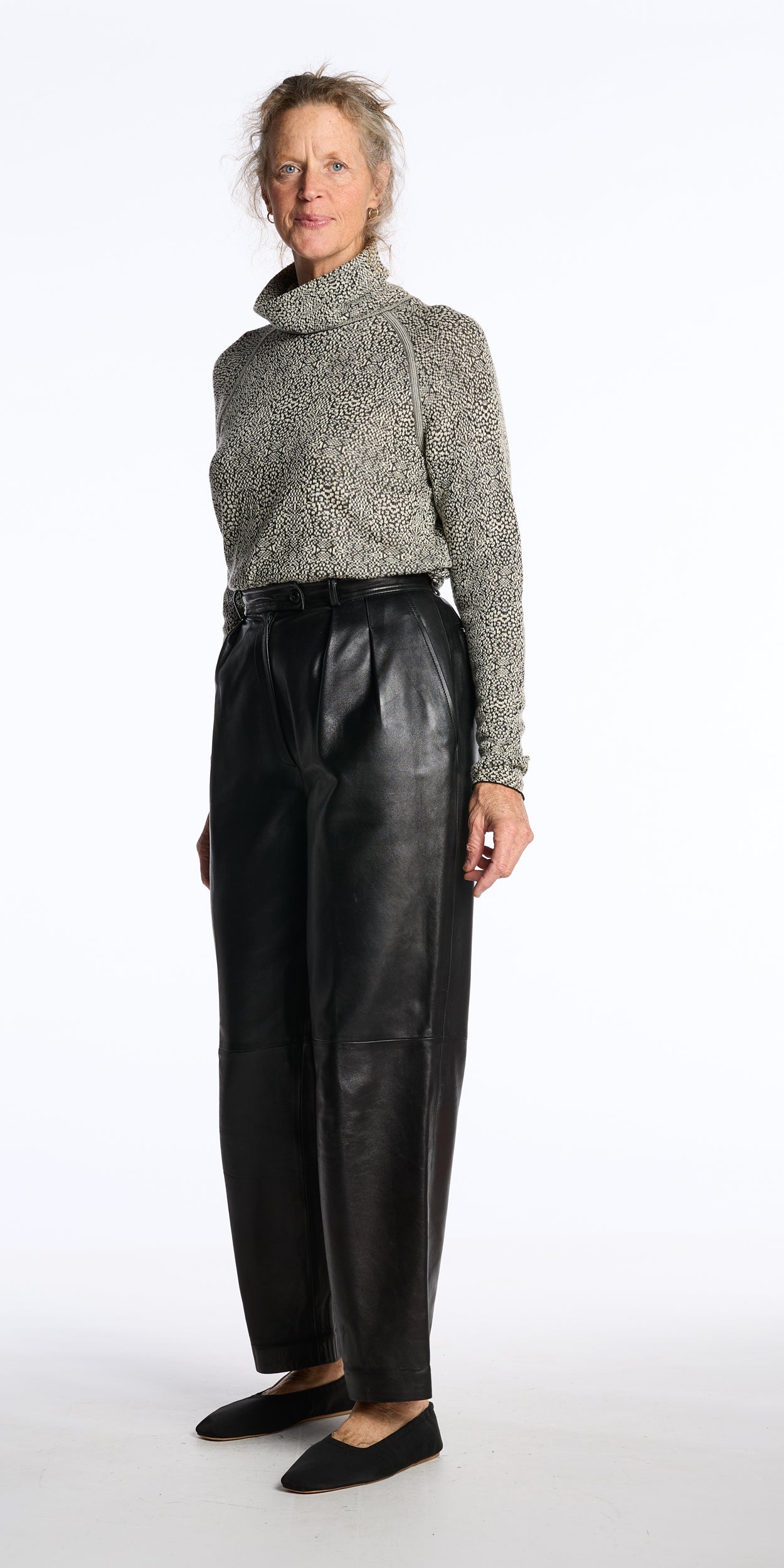 Emanuel Ungaro 1980s-1990s Wool Blend Turtleneck Sweater