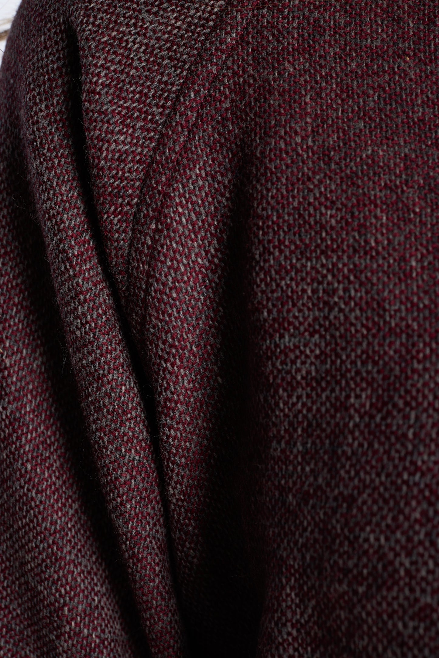 Zoran 1990s Burgundy Wool Ensemble
