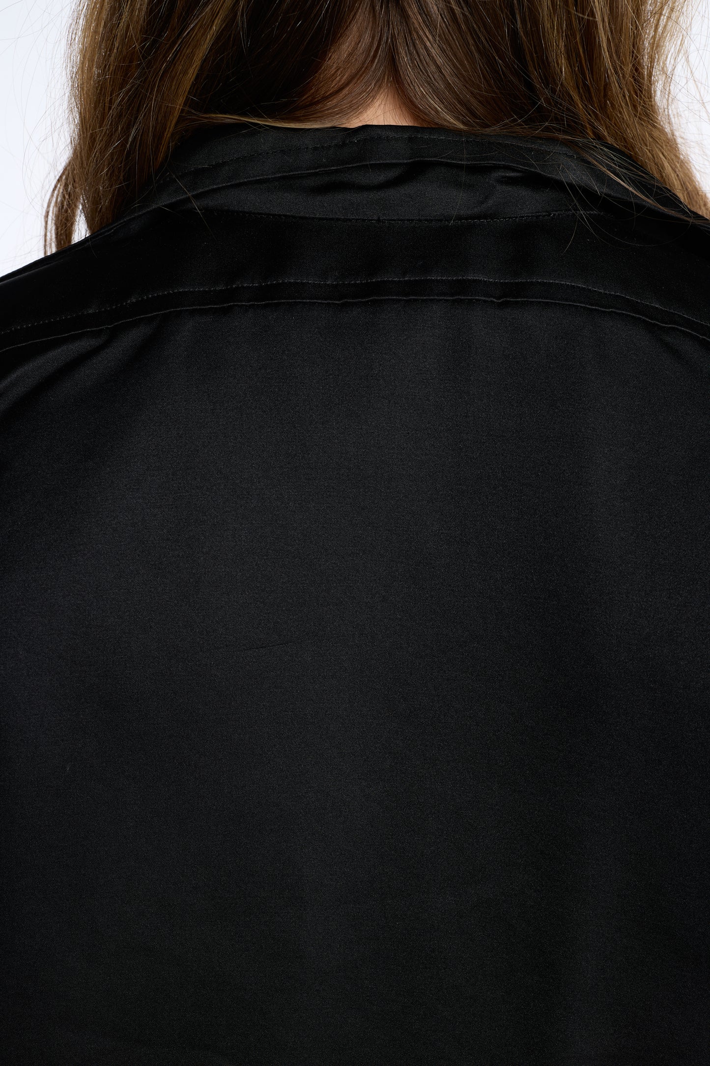 Yves Saint Laurent 1980s Black Silk Satin Cropped Jacket