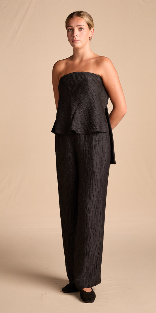Gianfranco Ferre 1990s Plissé Silk Blend Ensemble