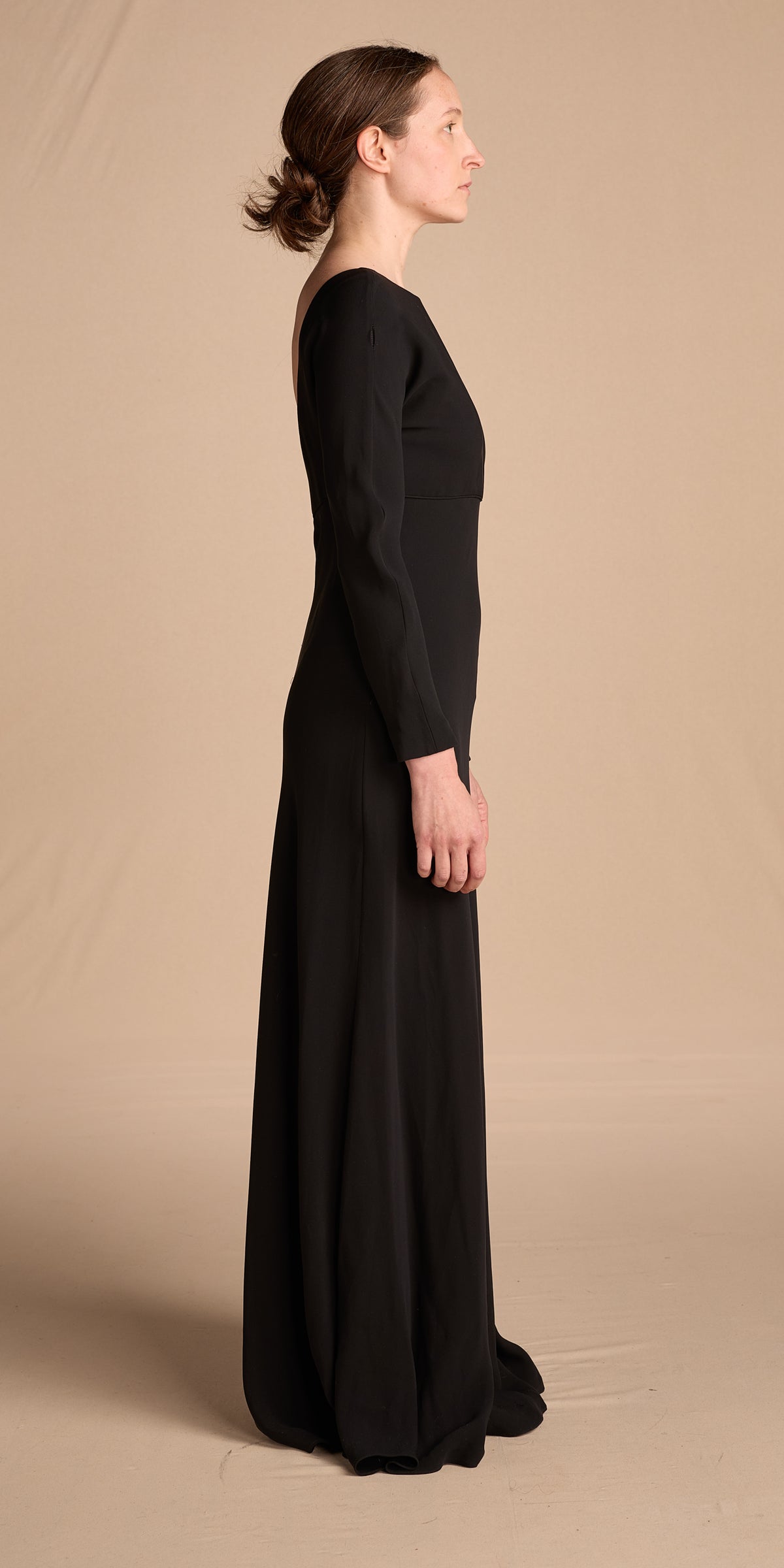 Ralph Lauren Purple Label 1980s-1990s Silk Gown