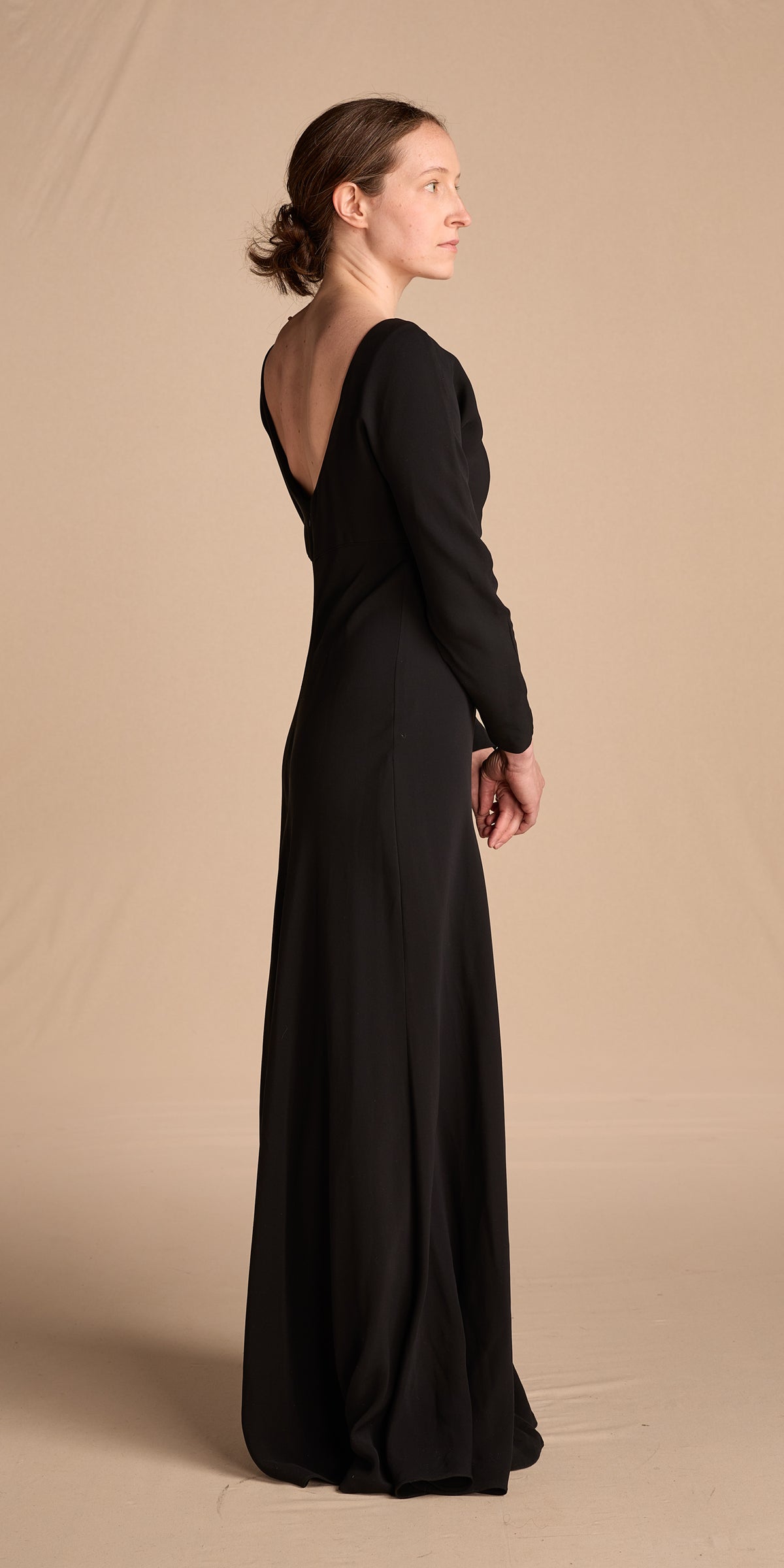 Ralph Lauren Purple Label 1980s-1990s Silk Gown
