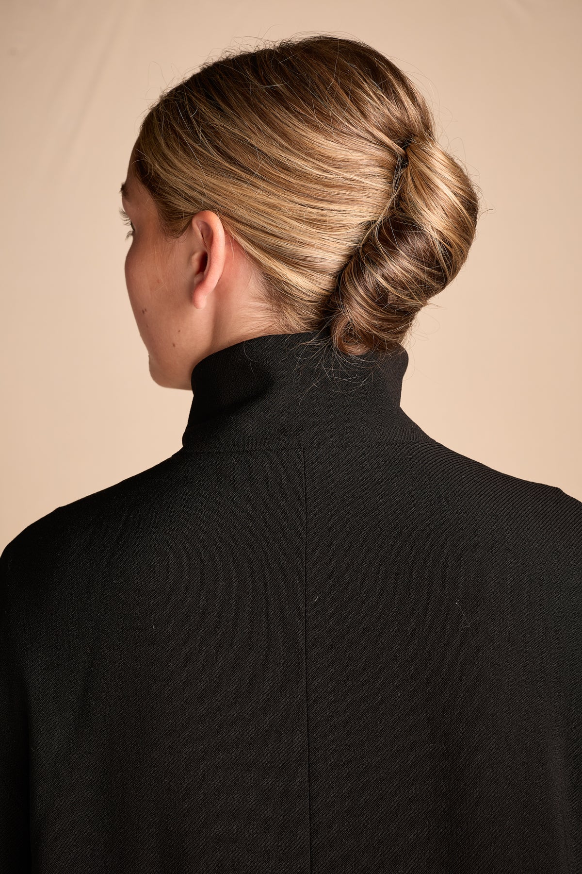 Giorgio Armani 1990s Black Swing Coat