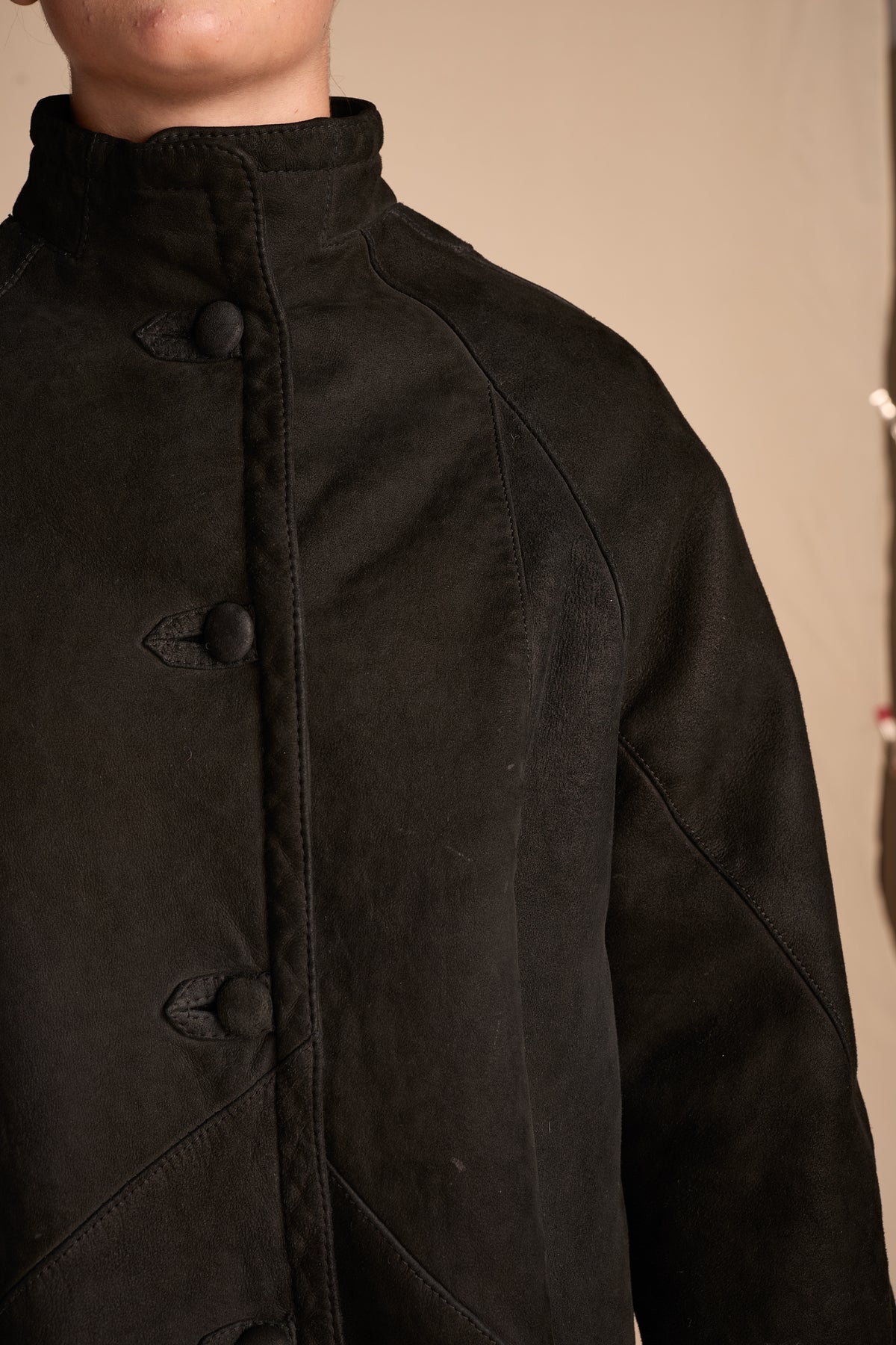 Geoffrey Beene 1980s Shearling Coat