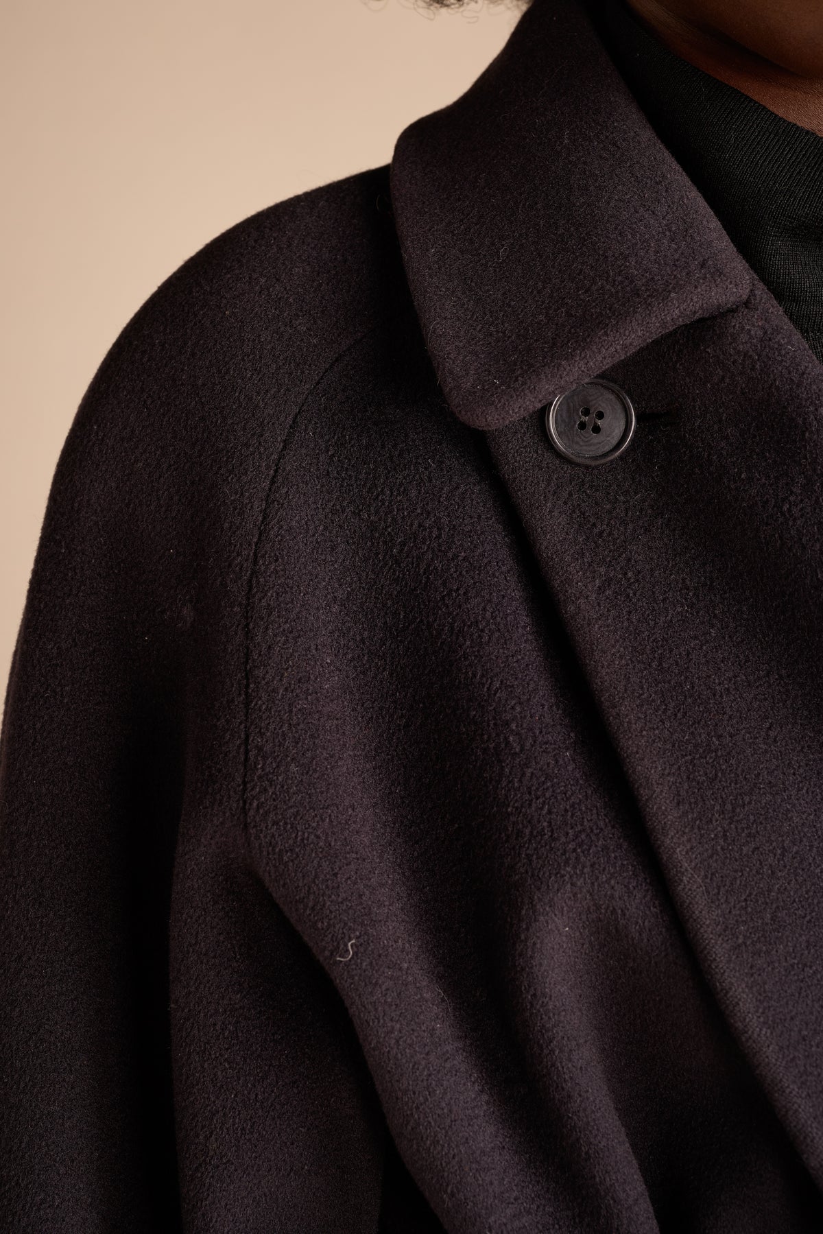 Calvin Klein 1990s-2000s Periwinkle Wool Coat