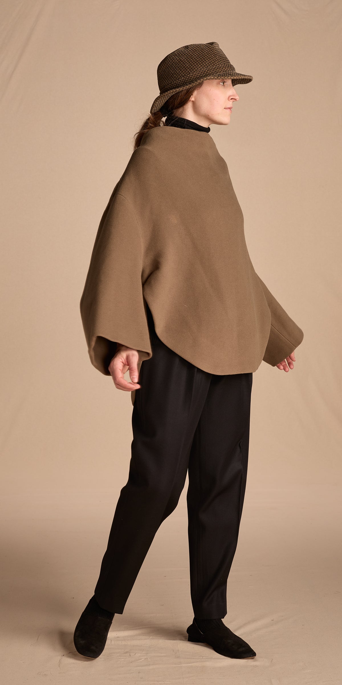 Giorgio Armani 1990s Brown Cotton Corduroy Hat