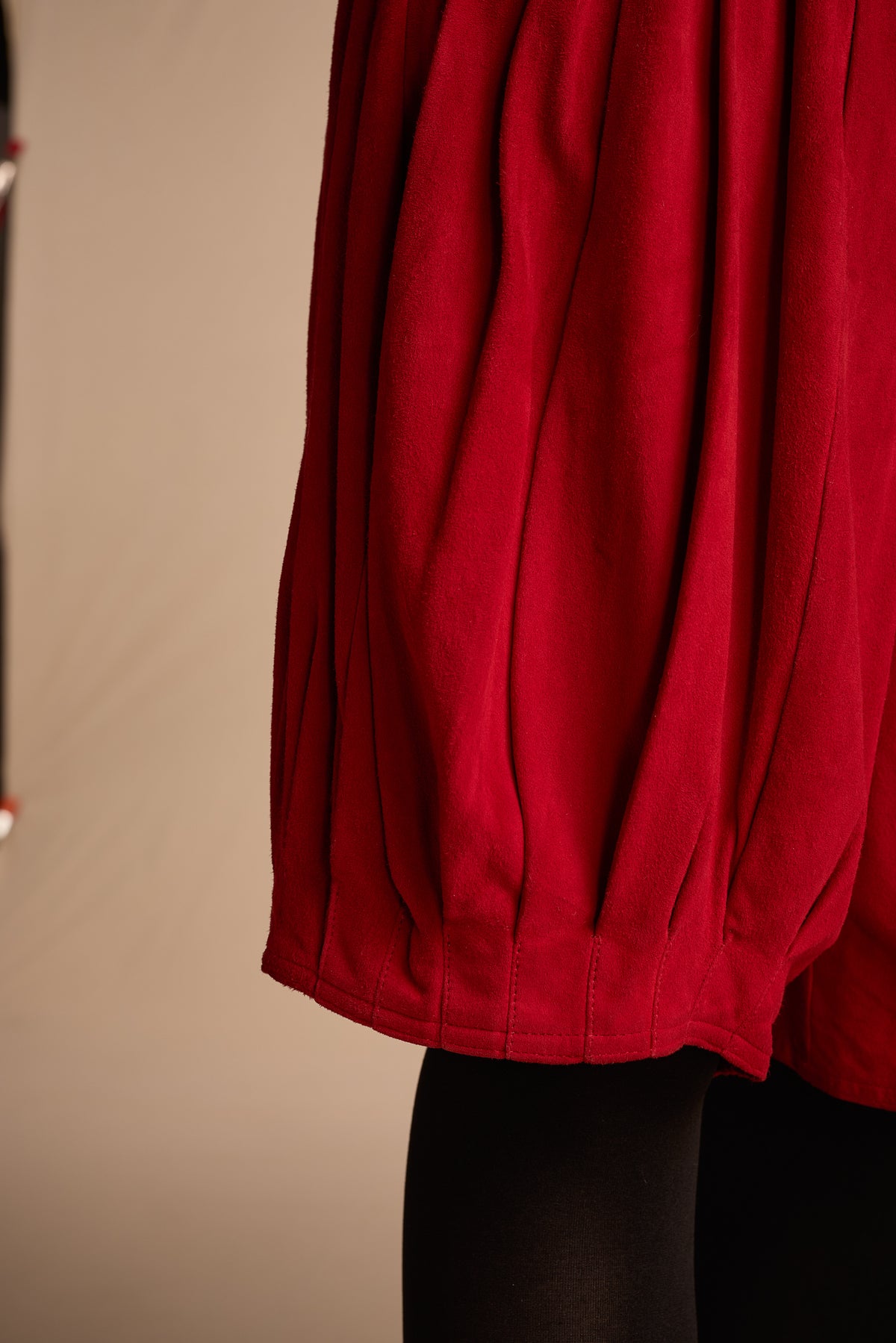 Giorgio Armani Spring/Summer 1983 Red Suede Shorts