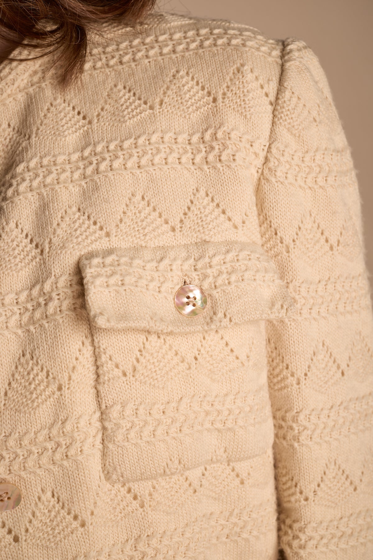 Bill Blass Fall/Winter 1980 Fur Lined Sweater