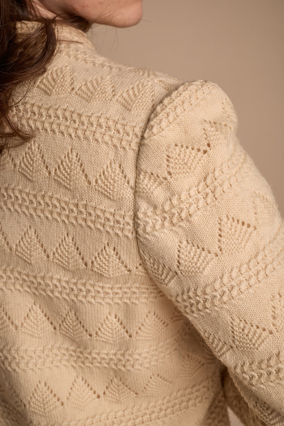 Bill Blass Fall/Winter 1980 Fur Lined Sweater