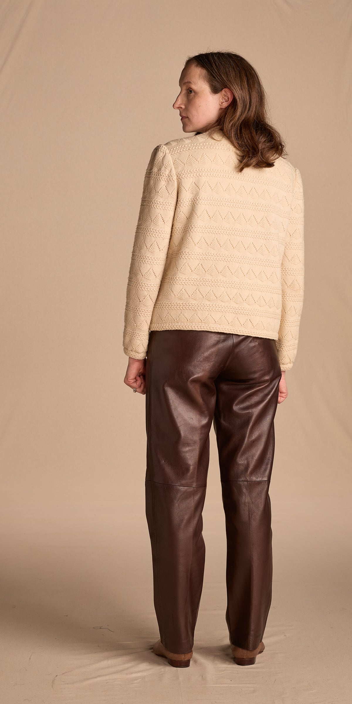 Bill Blass Fall/Winter 1980 Fur Lined Sweater