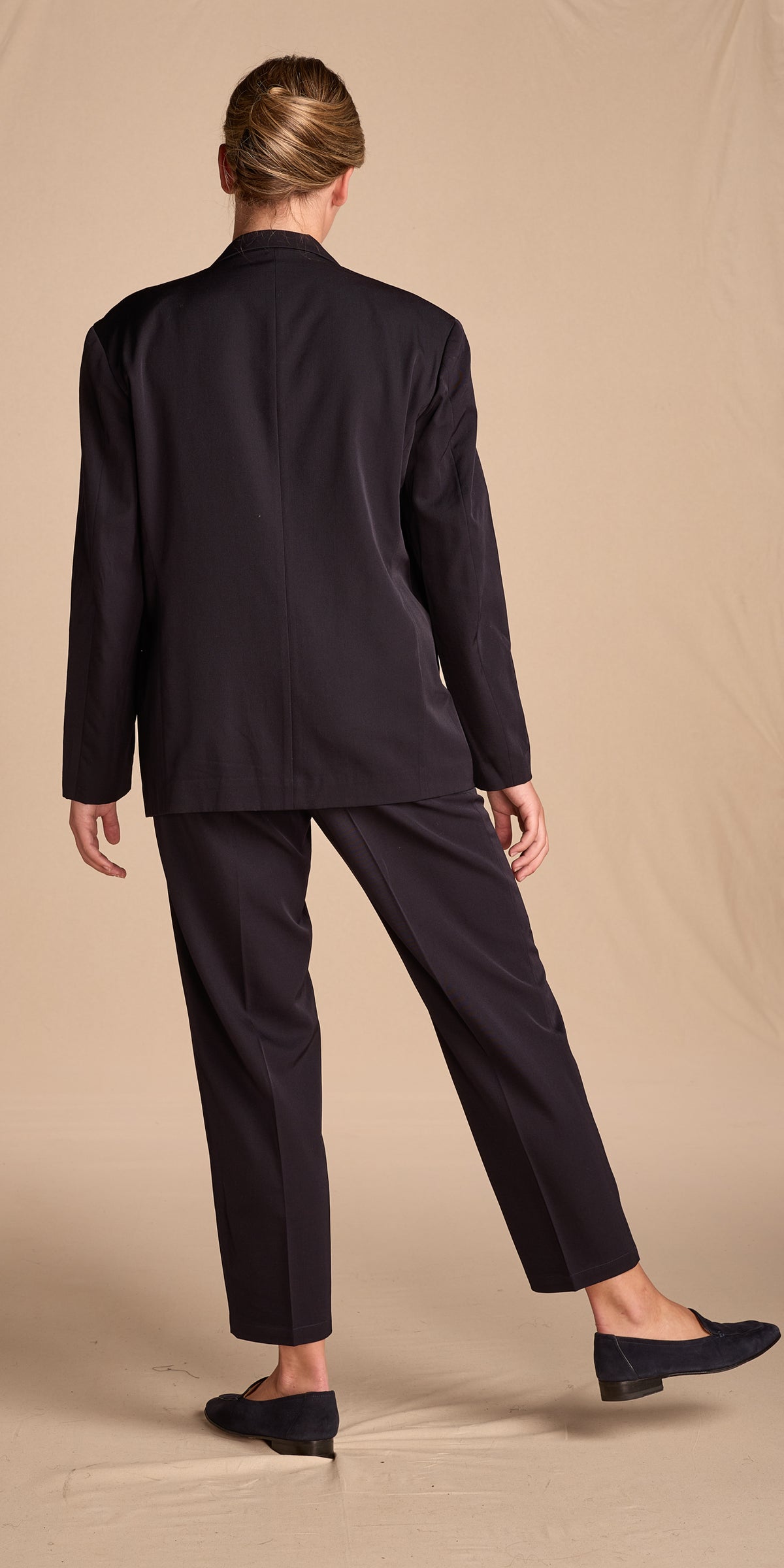 Y's by Yohji Yamamoto 1980s-1990s Navy Wool Suit