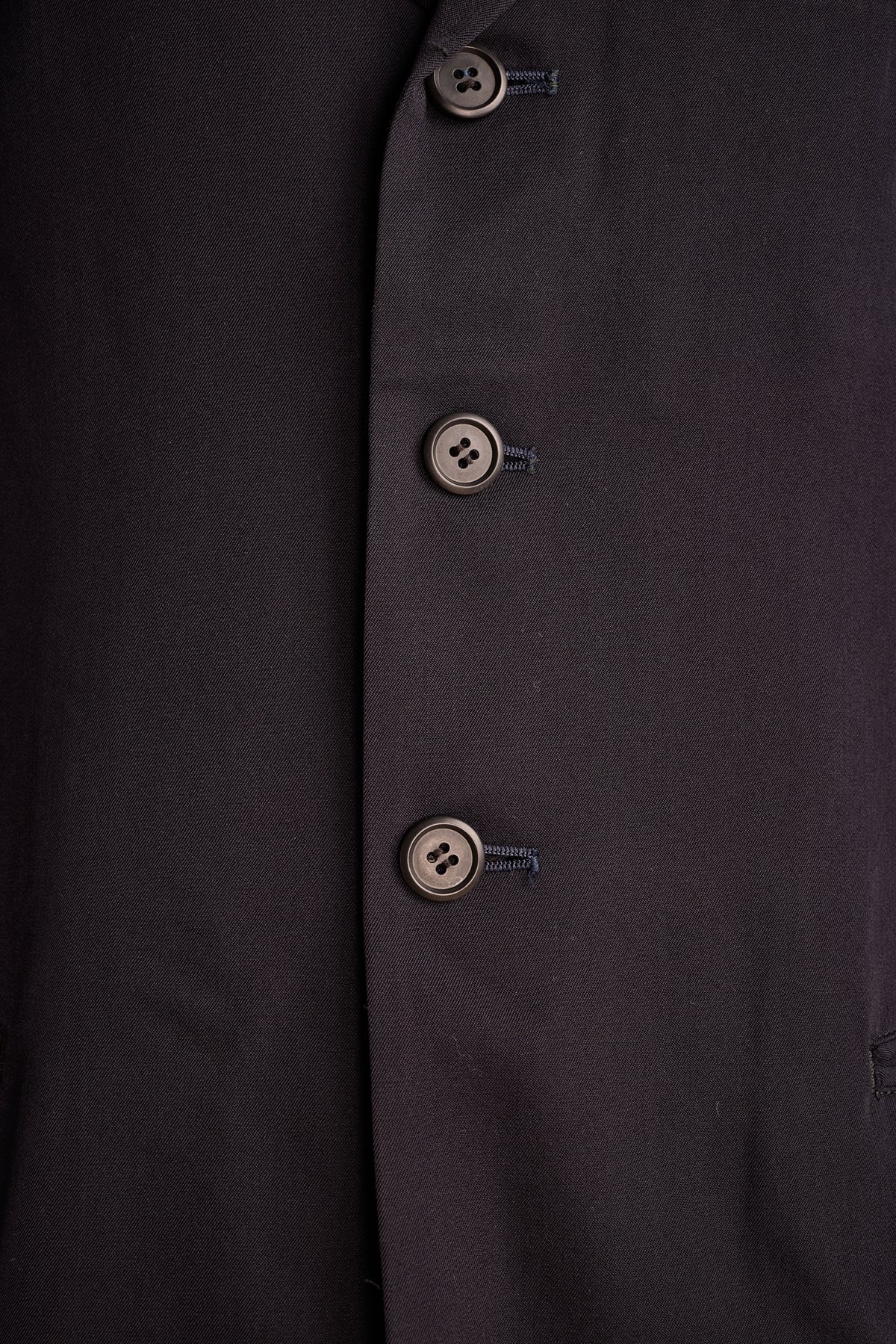 Y's by Yohji Yamamoto 1980s-1990s Navy Wool Suit