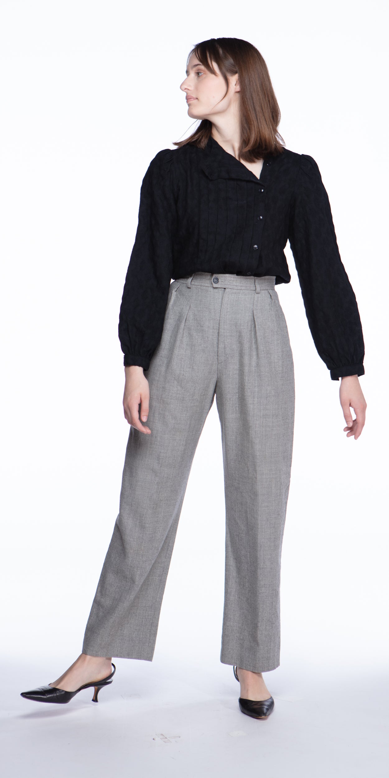 Yves Saint Laurent wool trouser pants