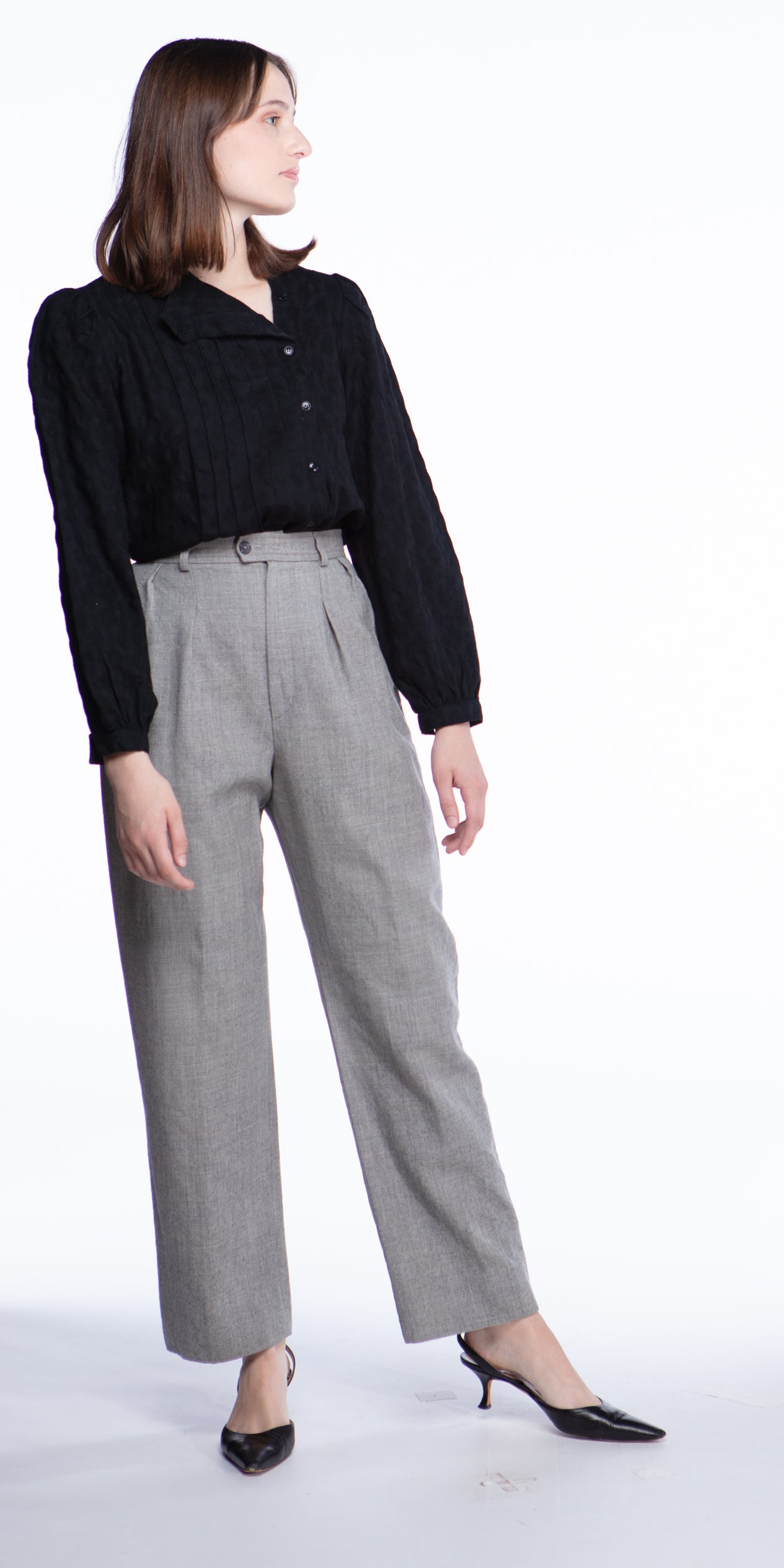 Yves Saint Laurent wool trouser pants