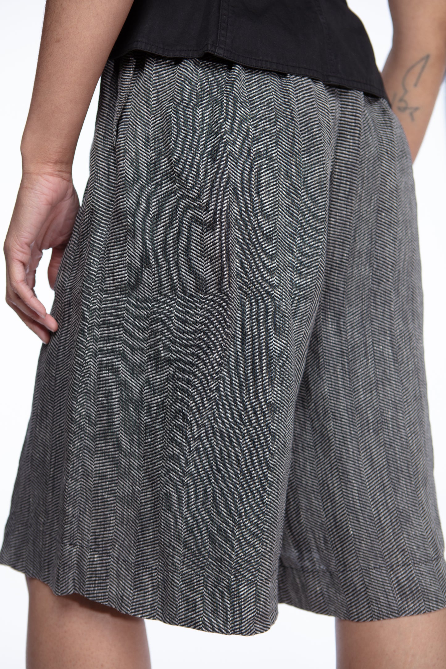 Krizia linen shorts