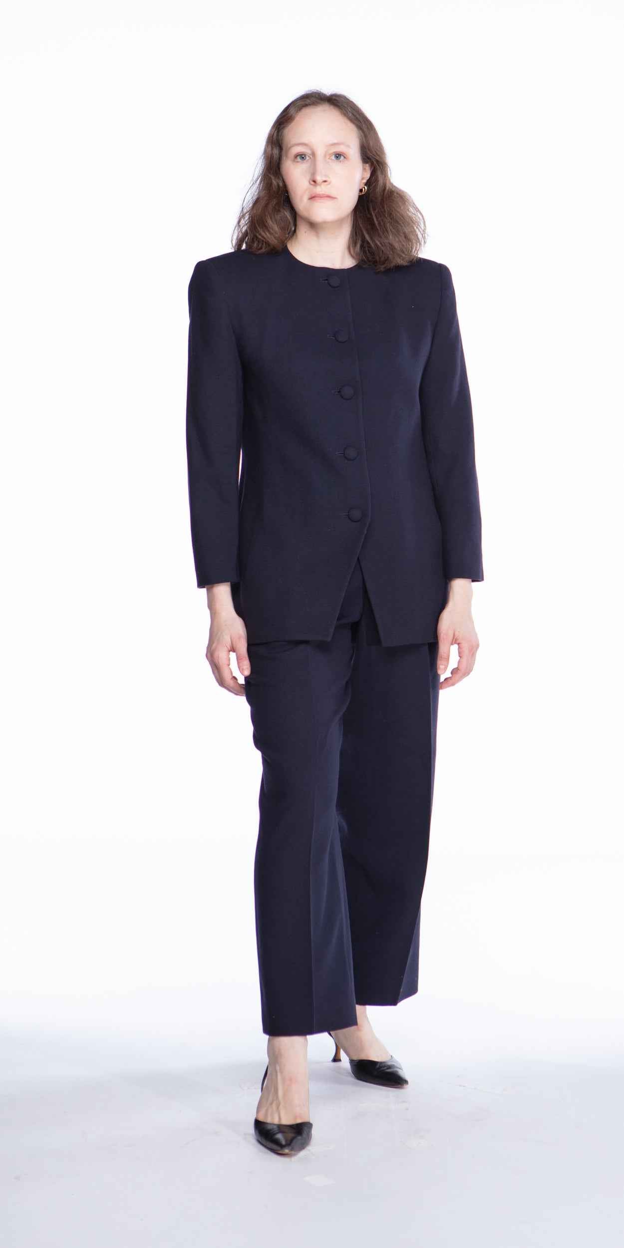Christian Dior 1980s worsted wool suit