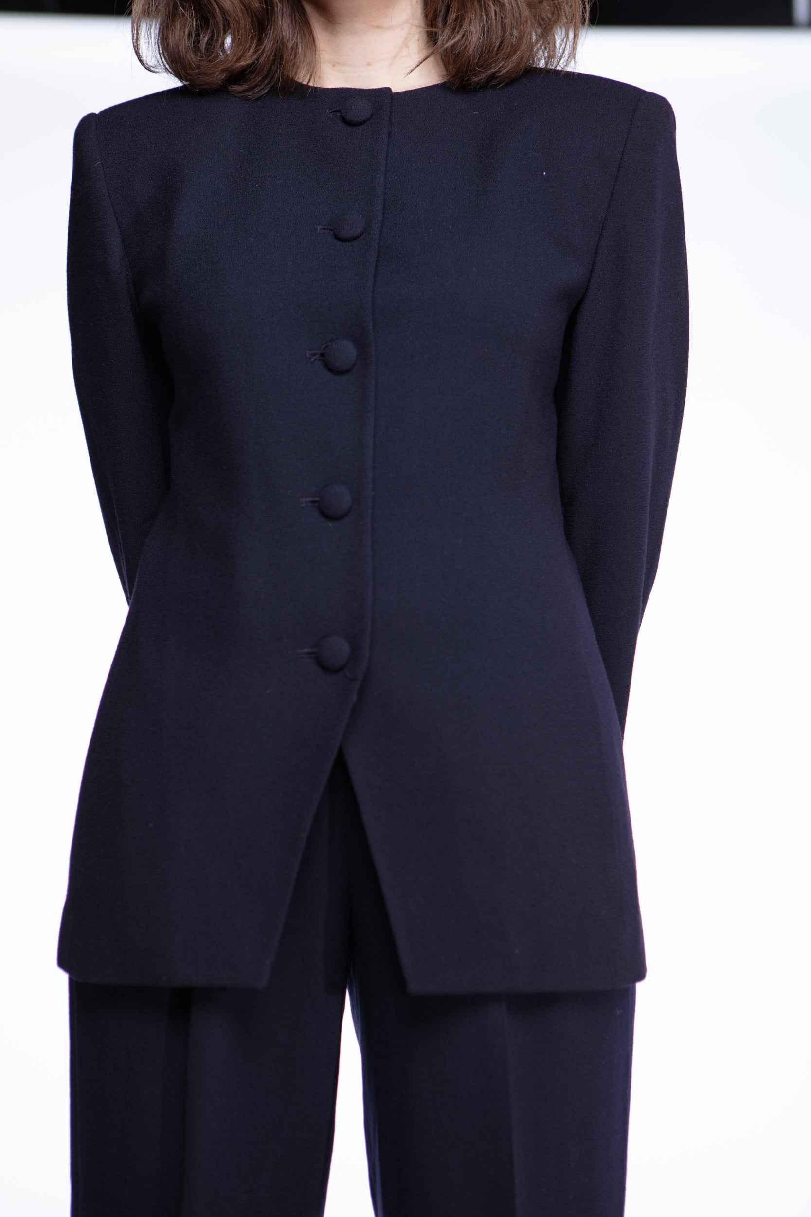 Christian Dior 1980s worsted wool suit